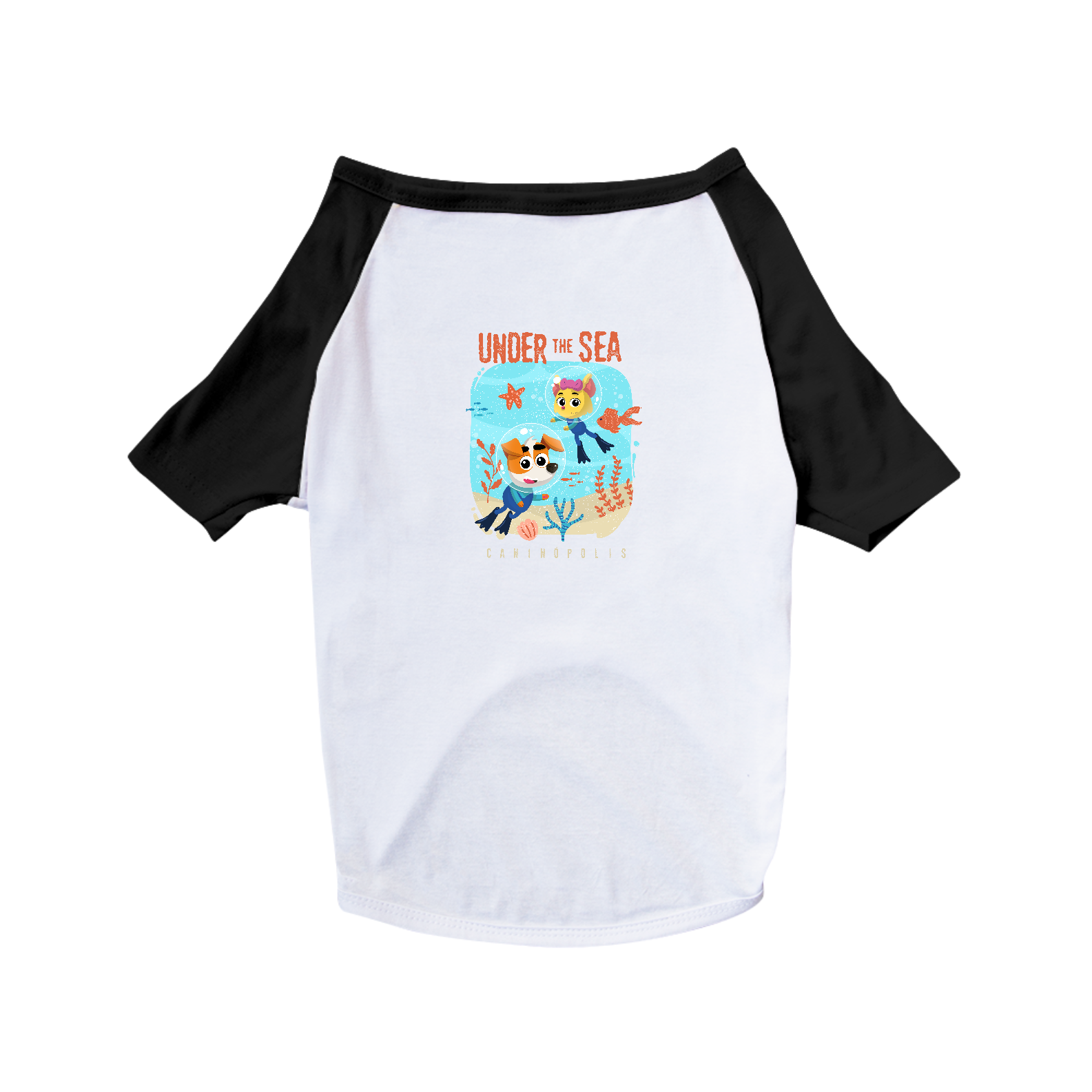 Camisa Pet Dog - Under The Sea 