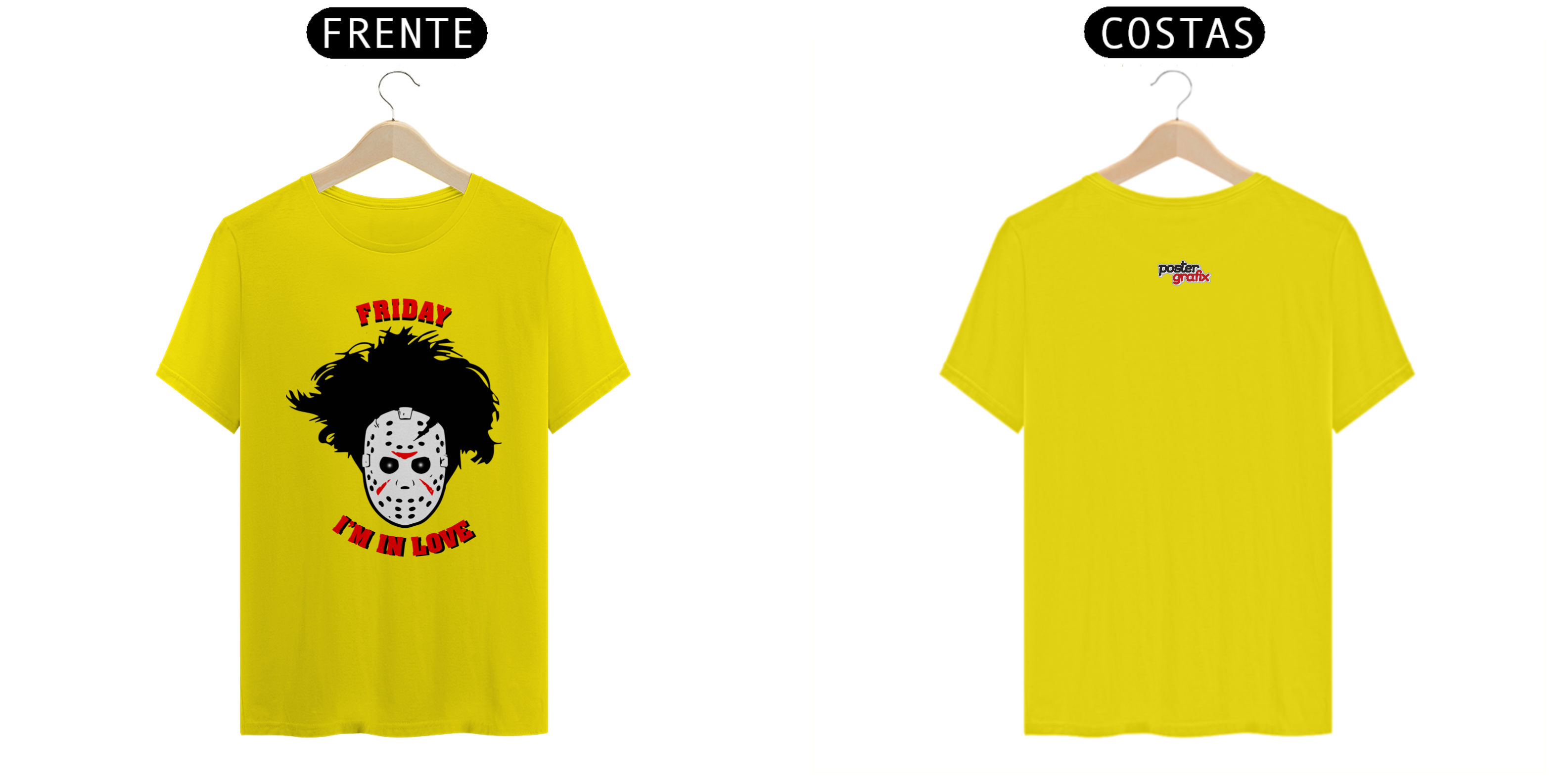 Nome do produto: Camiseta Robert Smith (Jason Voorhees)