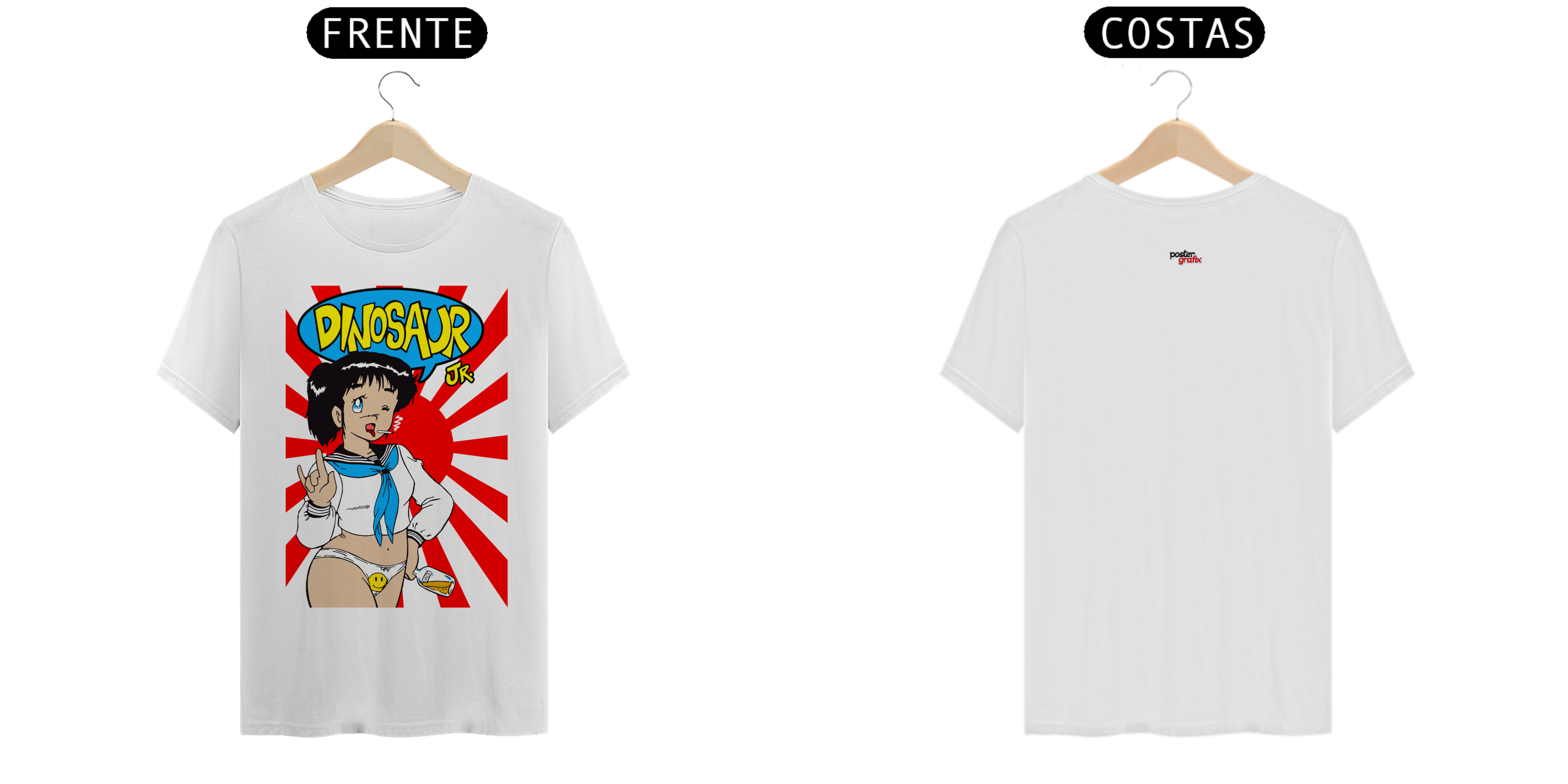 Nome do produto: Camiseta Dinosaur Jr (Anime)