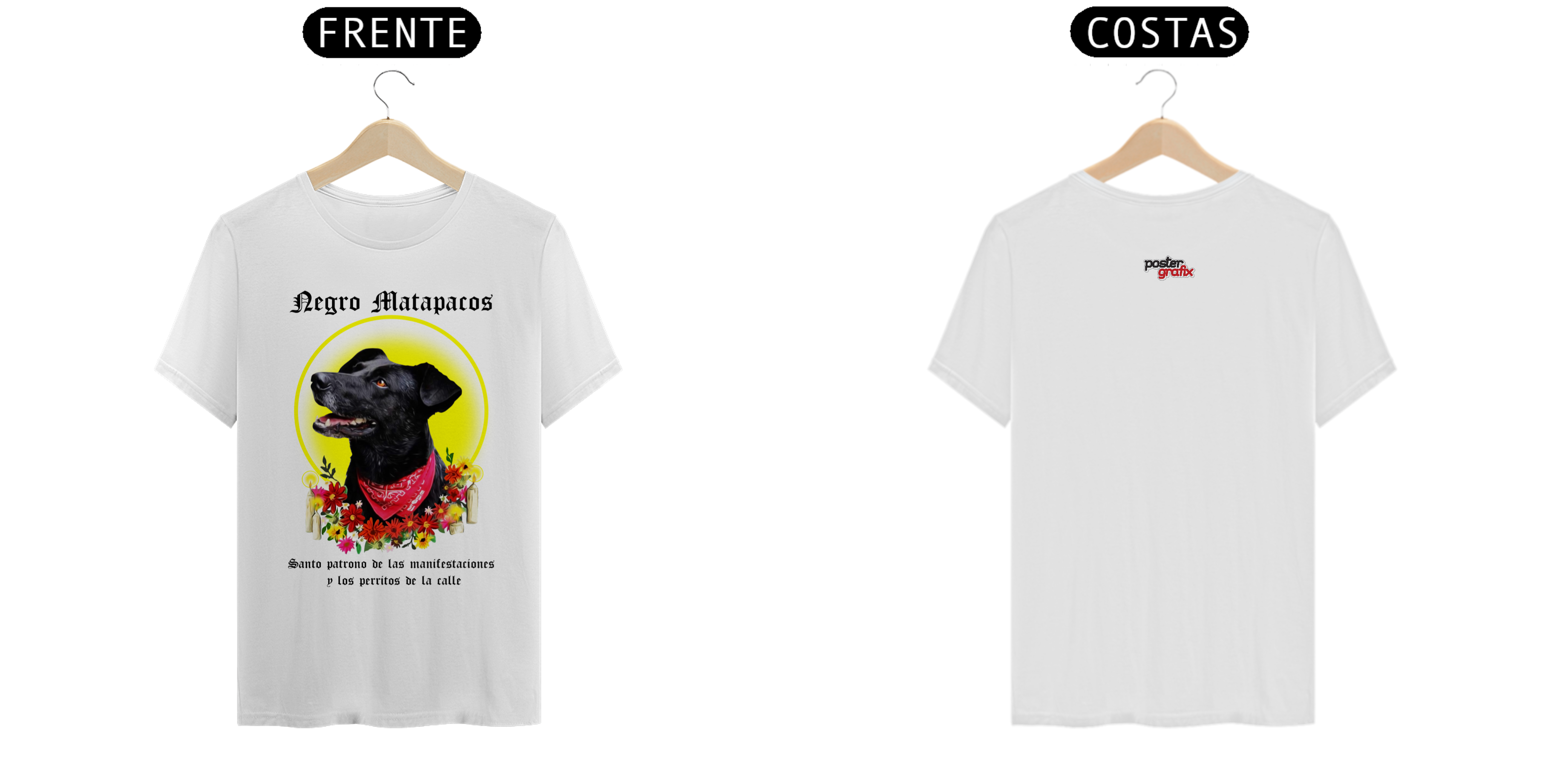 Nome do produto: Camiseta Negro Matapacos