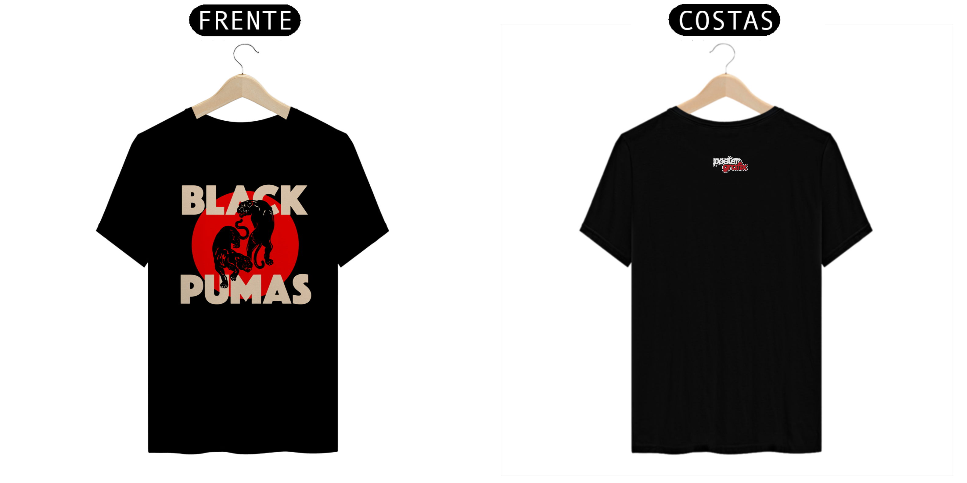 Nome do produto: Camiseta Black Pumas