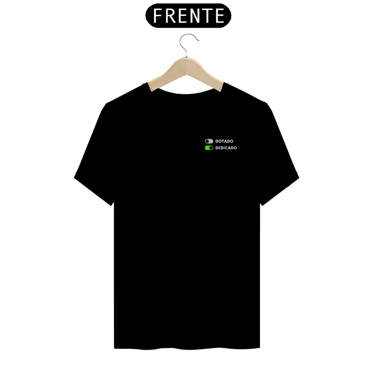 Nome do produto: T-Shirt - Dotado x Dedicado
