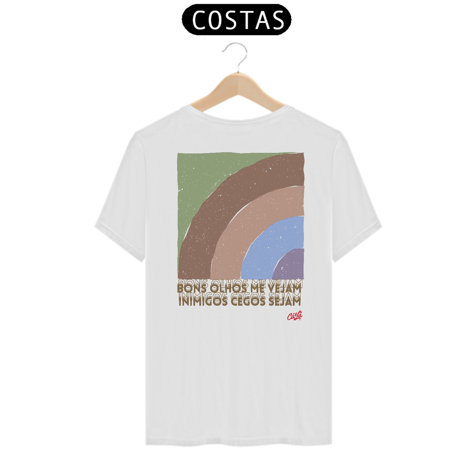 Nome do produto: CLÁSSICA BONS OLHOS ARCO-IRIS - COSTAS