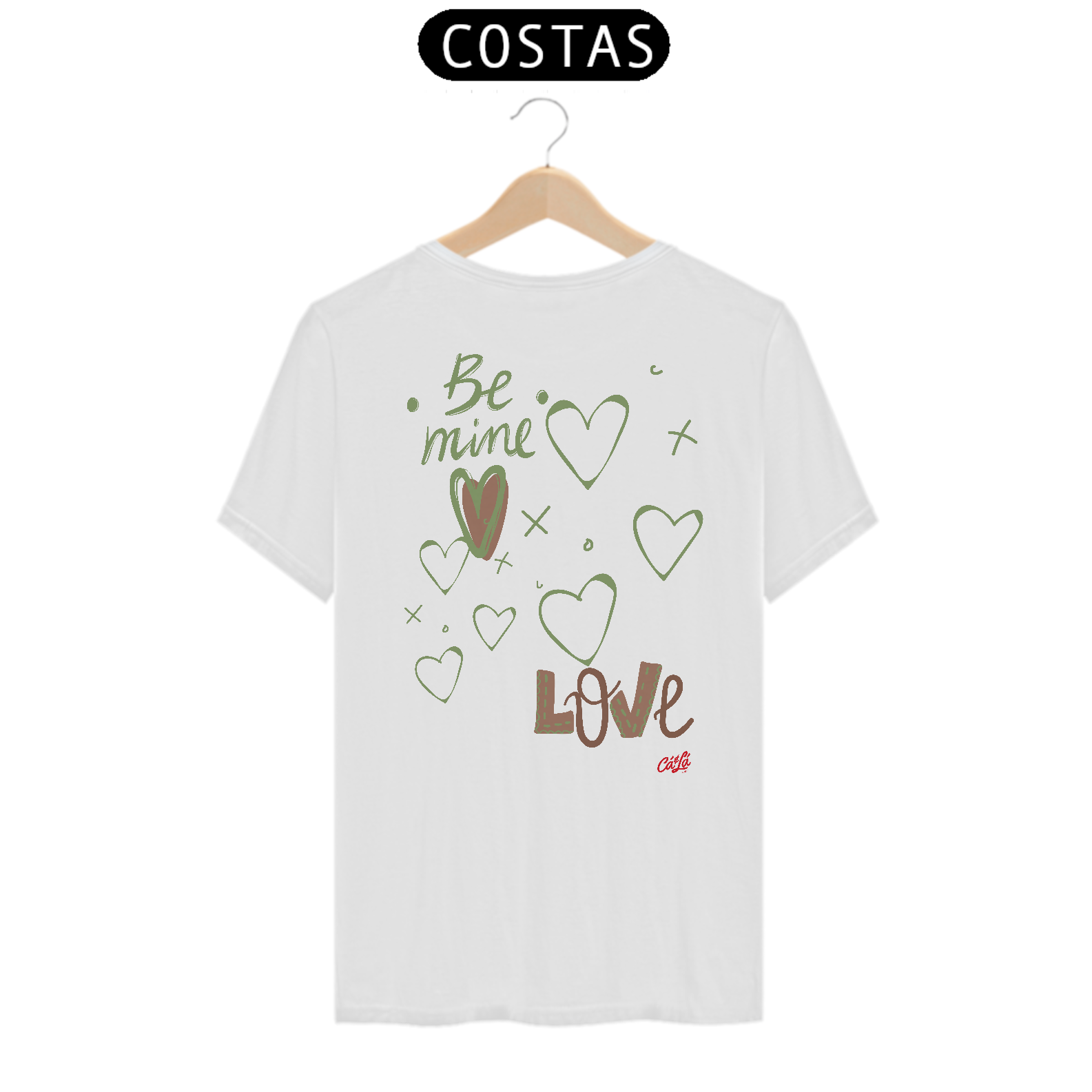 Nome do produto: CLASSICA BE MINE LOVE - COSTAS