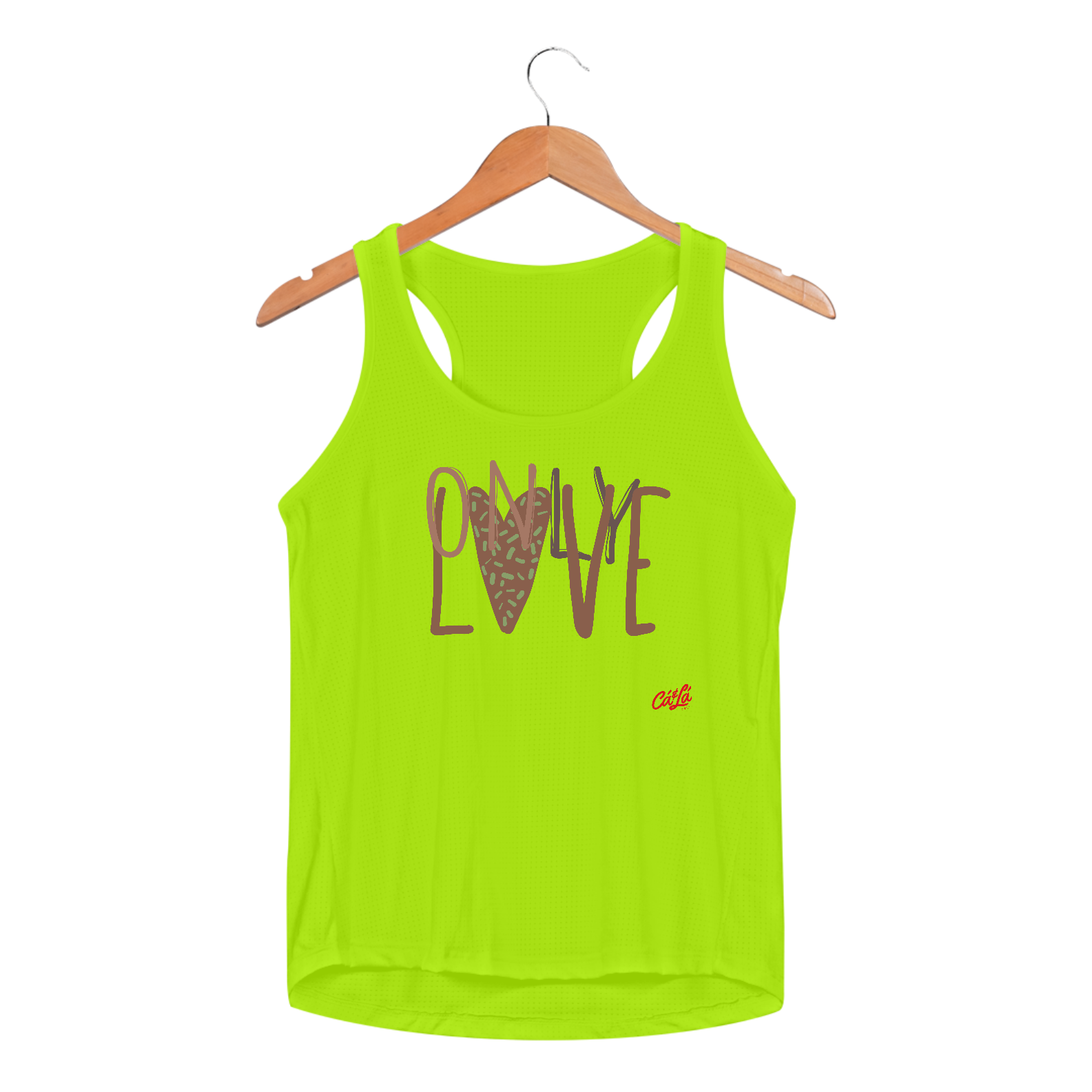 Nome do produto: DRY UV REGATA ONLY LOVE - FRENTE
