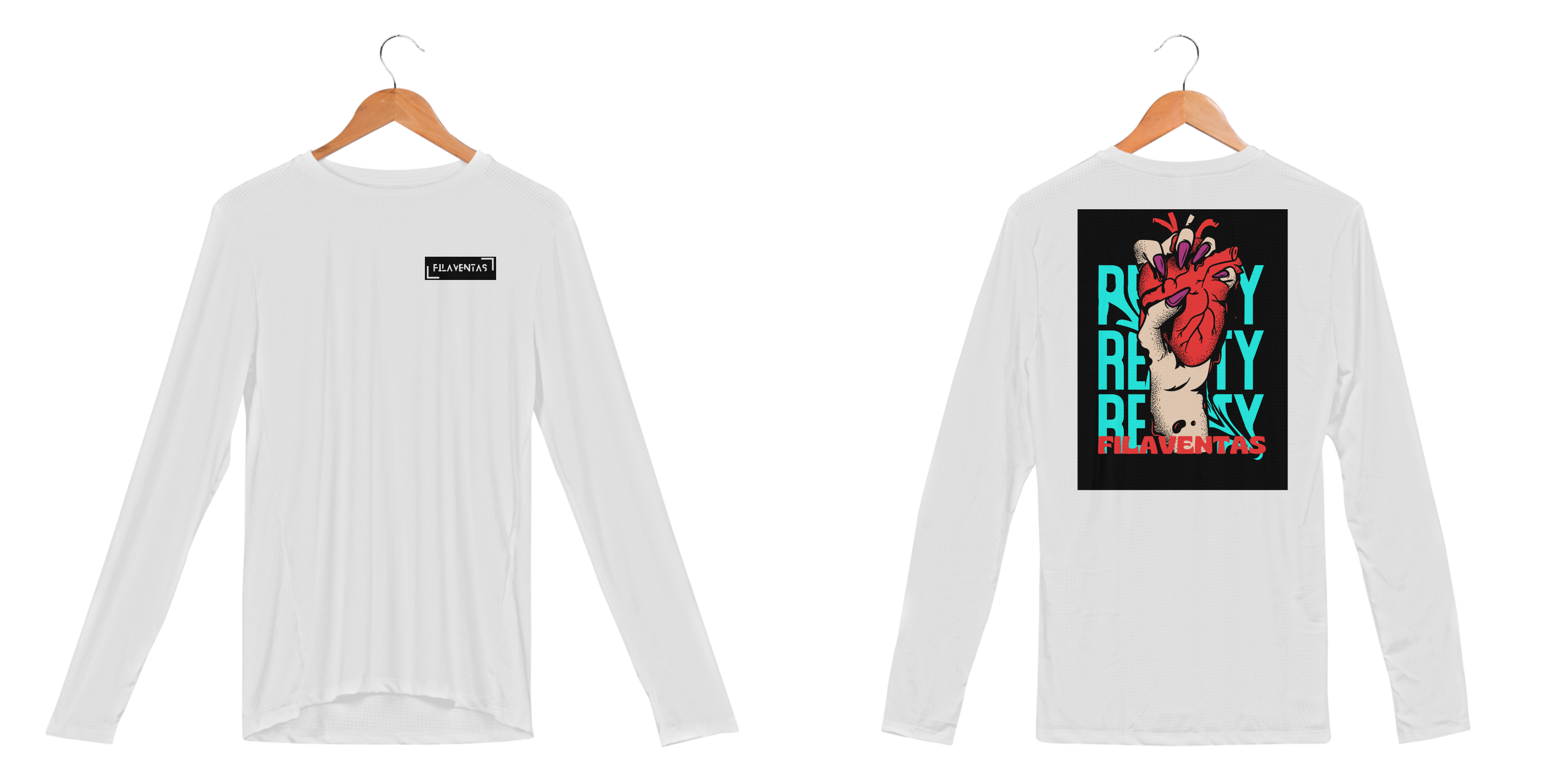 Nome do produto: COLEÇÃO HEART MANGA LONGA