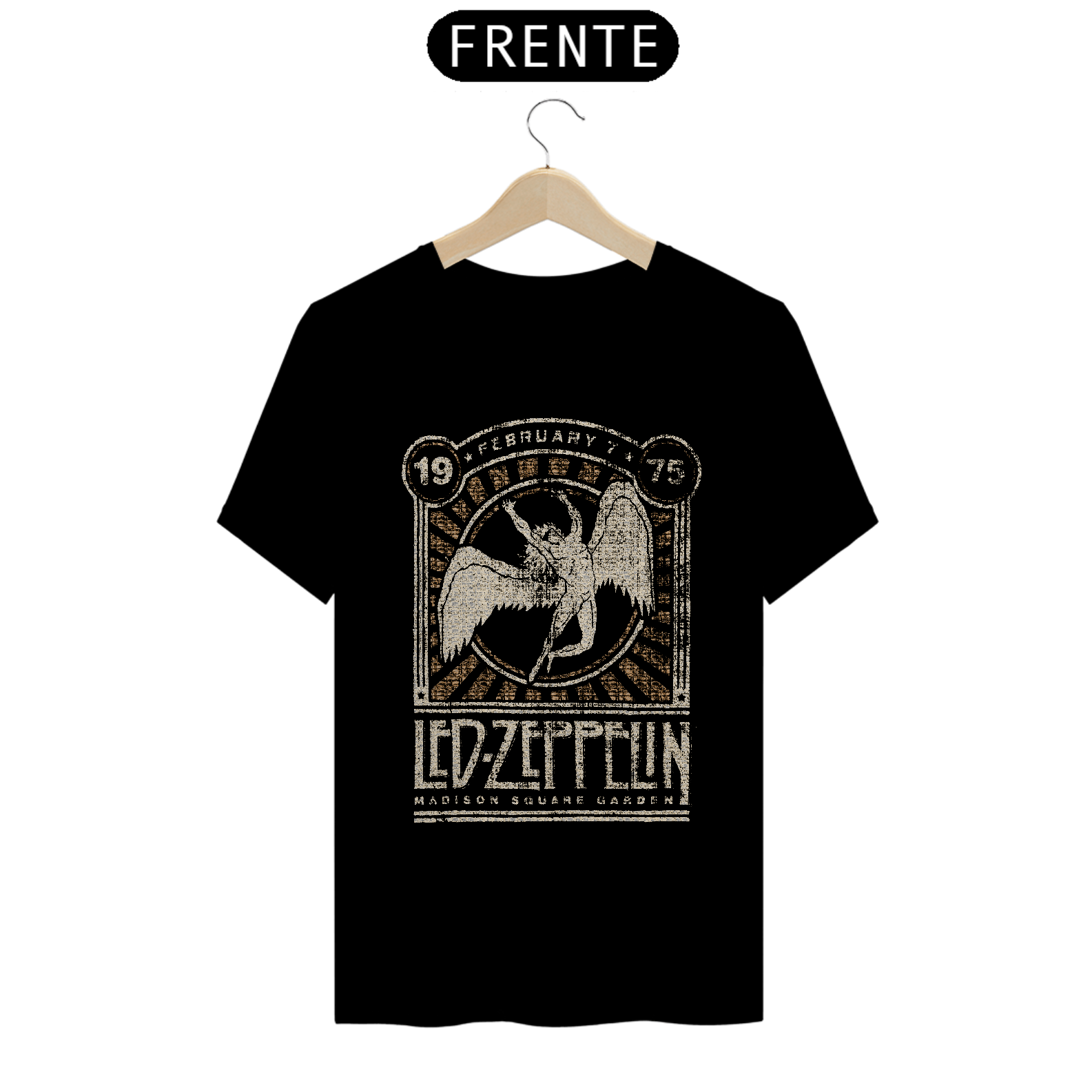 Nome do produto: Camiseta Led Zeppelin Show NY em 1975 -ANTES DE COMPRAR VEJA TABELA DE MEDIDAS ABAIXO DO BOTÃO COMPRAR, POIS TROCA POR ERRO DE TAMANHO É DE RESPONSABILIDADE SUA E GERA CUSTO PRA VOCÊ