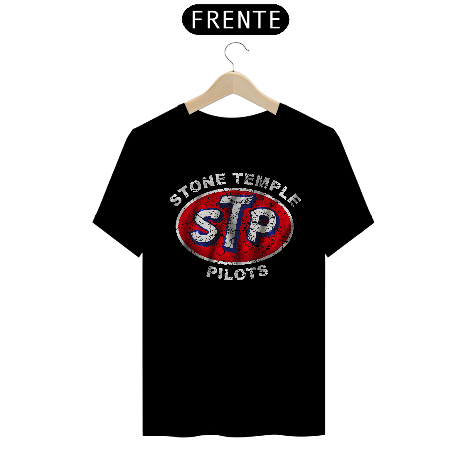 Nome do produto: Camiseta STP Vintage - Stone Temple Pilots original - - NOSSAS CAMISETAS SÃO MAIS AJUSTADAS AO CORPO - ANTES DE FINALIZAR, VEJA TABELA DE MEDIDAS ABAIXO DO BOTÃO COMPRAR OU COMPRE UM TAMANHO MAIOR.