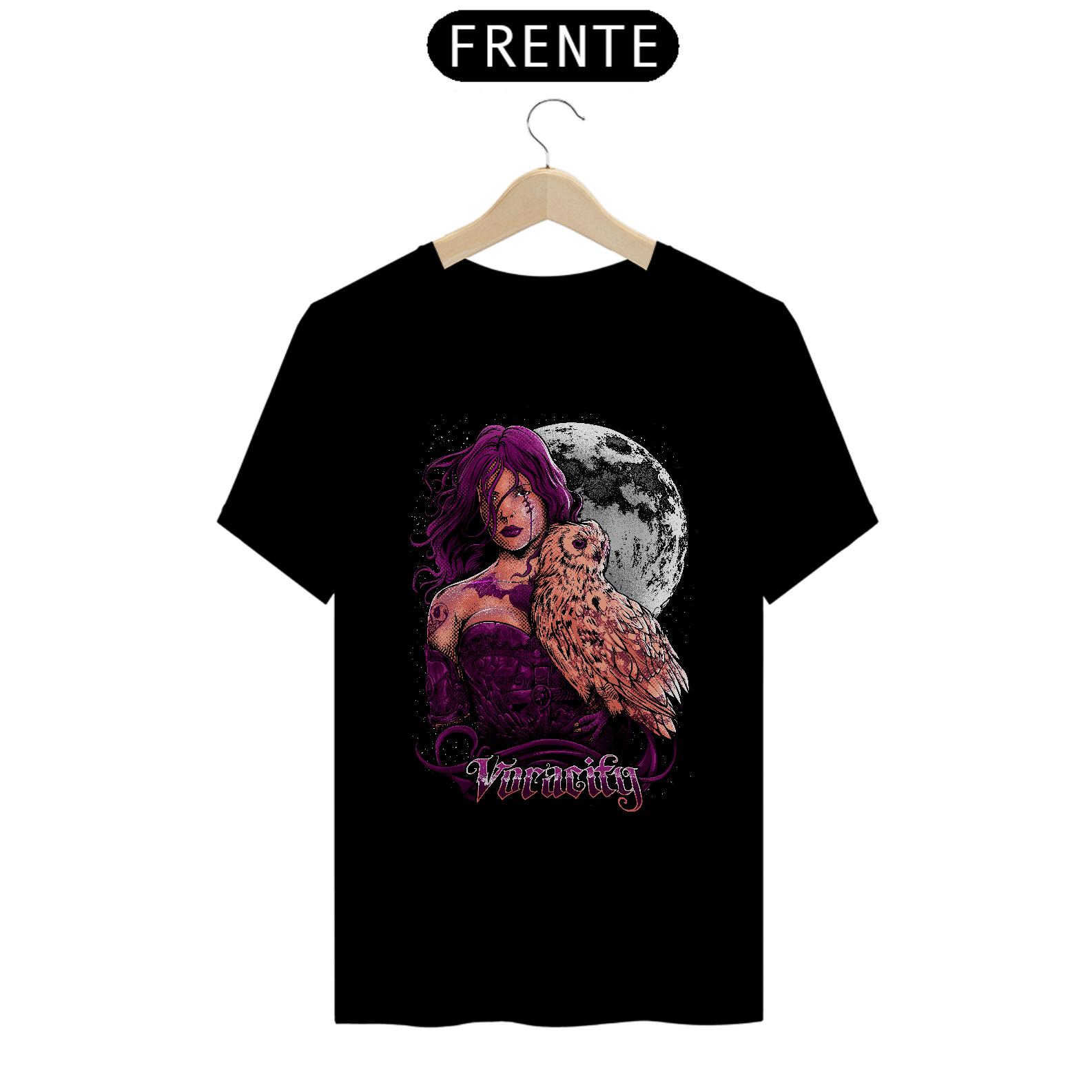 Nome do produto: Camiseta Cosmic Coruja
