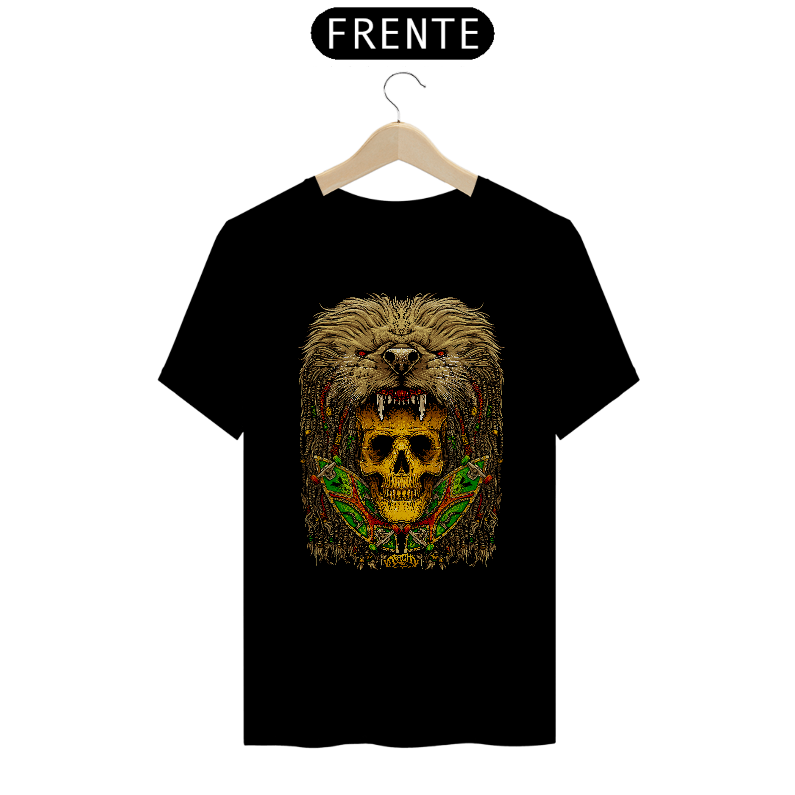 Nome do produto: Camiseta Lion Roots