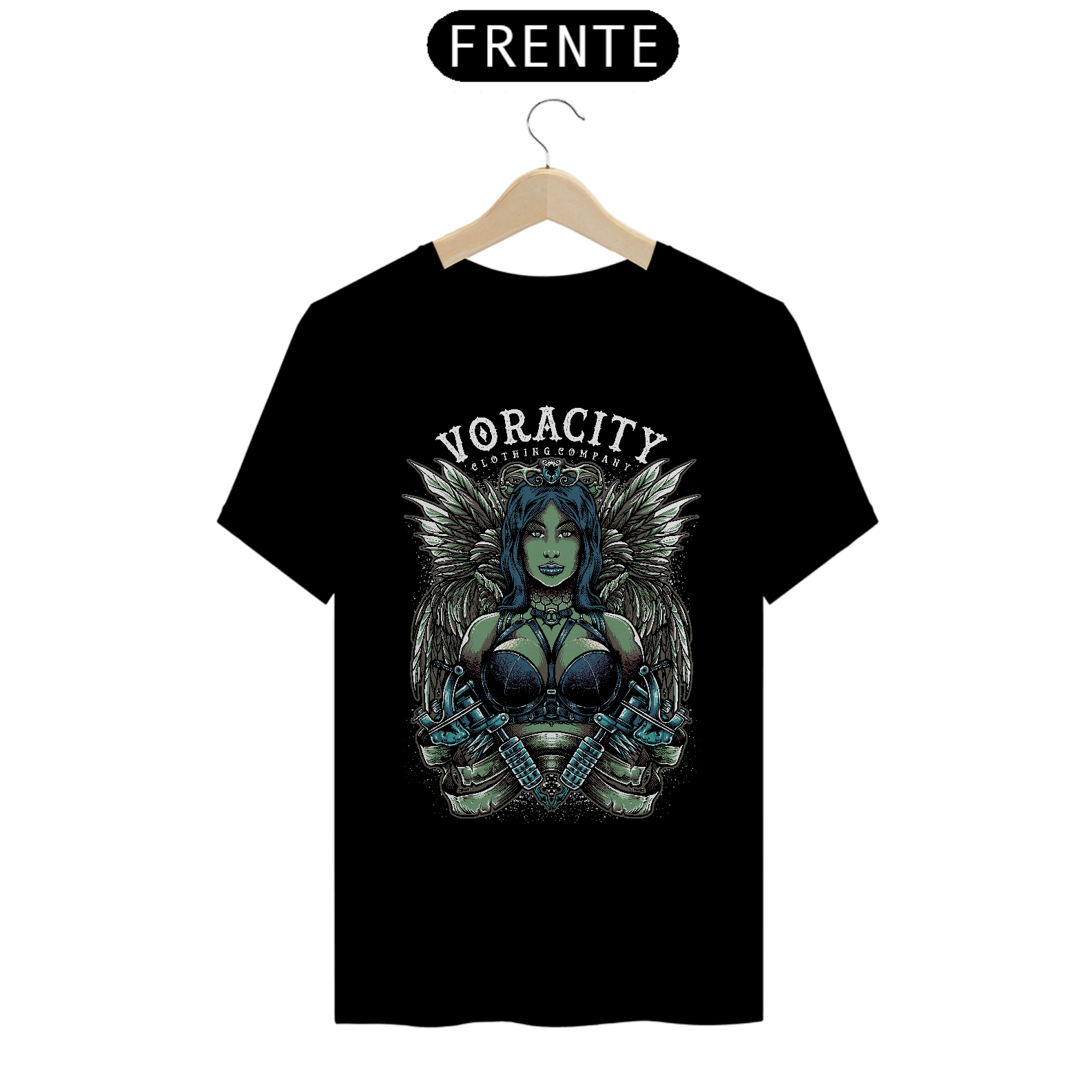 Nome do produto: Camiseta Tattoo Angel