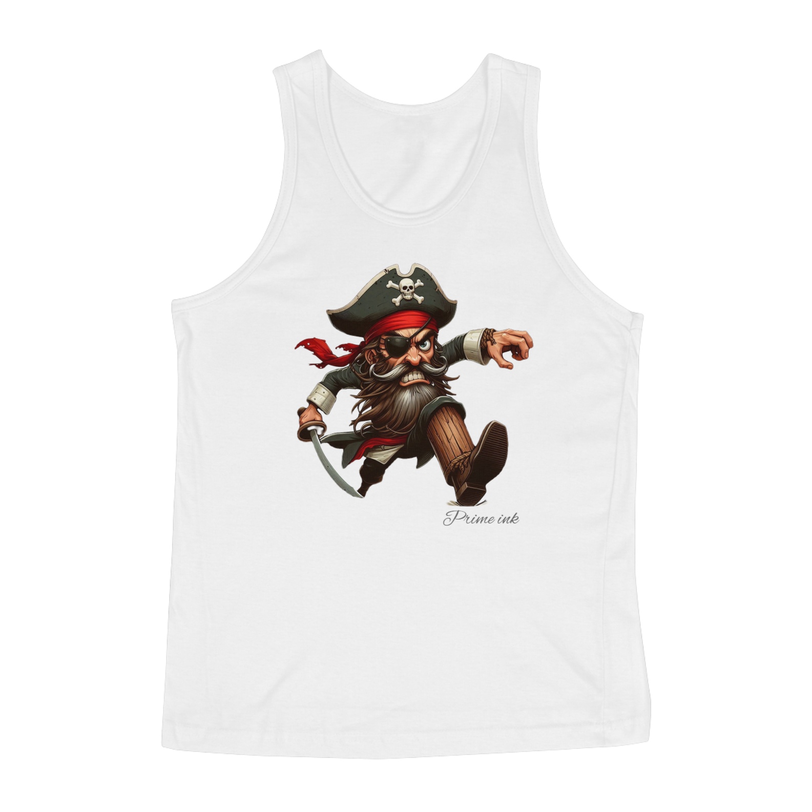 Nome do produto: Regata Masc. Classic Pirata