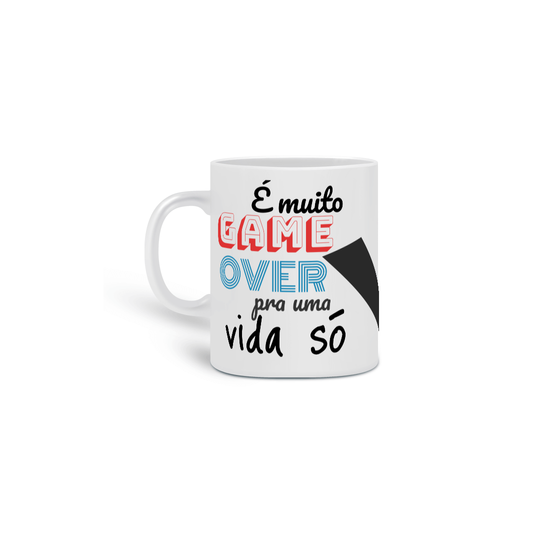 Nome do produto: Caneca Game Over