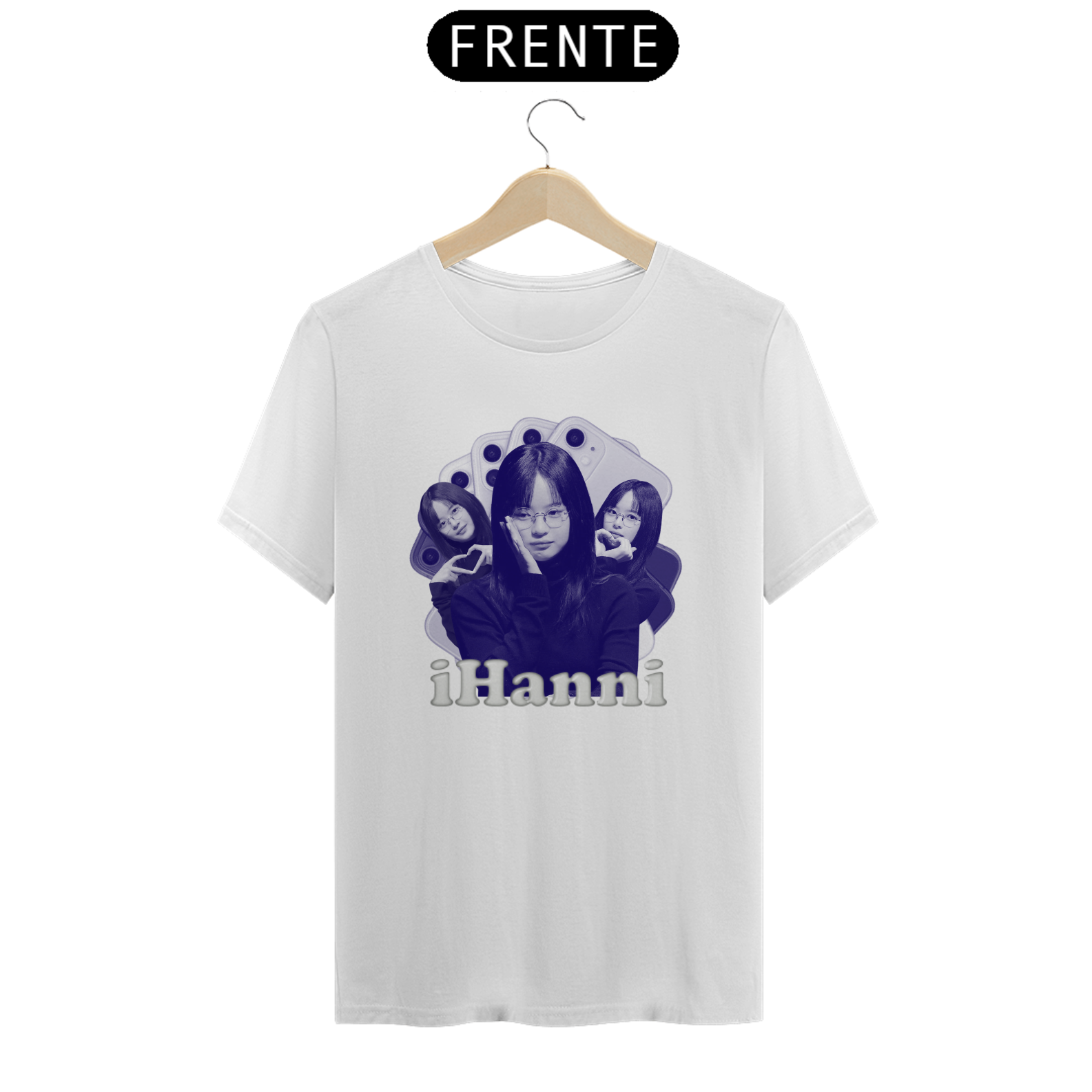 Nome do produto: HANNI NEWJEANS IHANNI IPH0NE TSHIRT