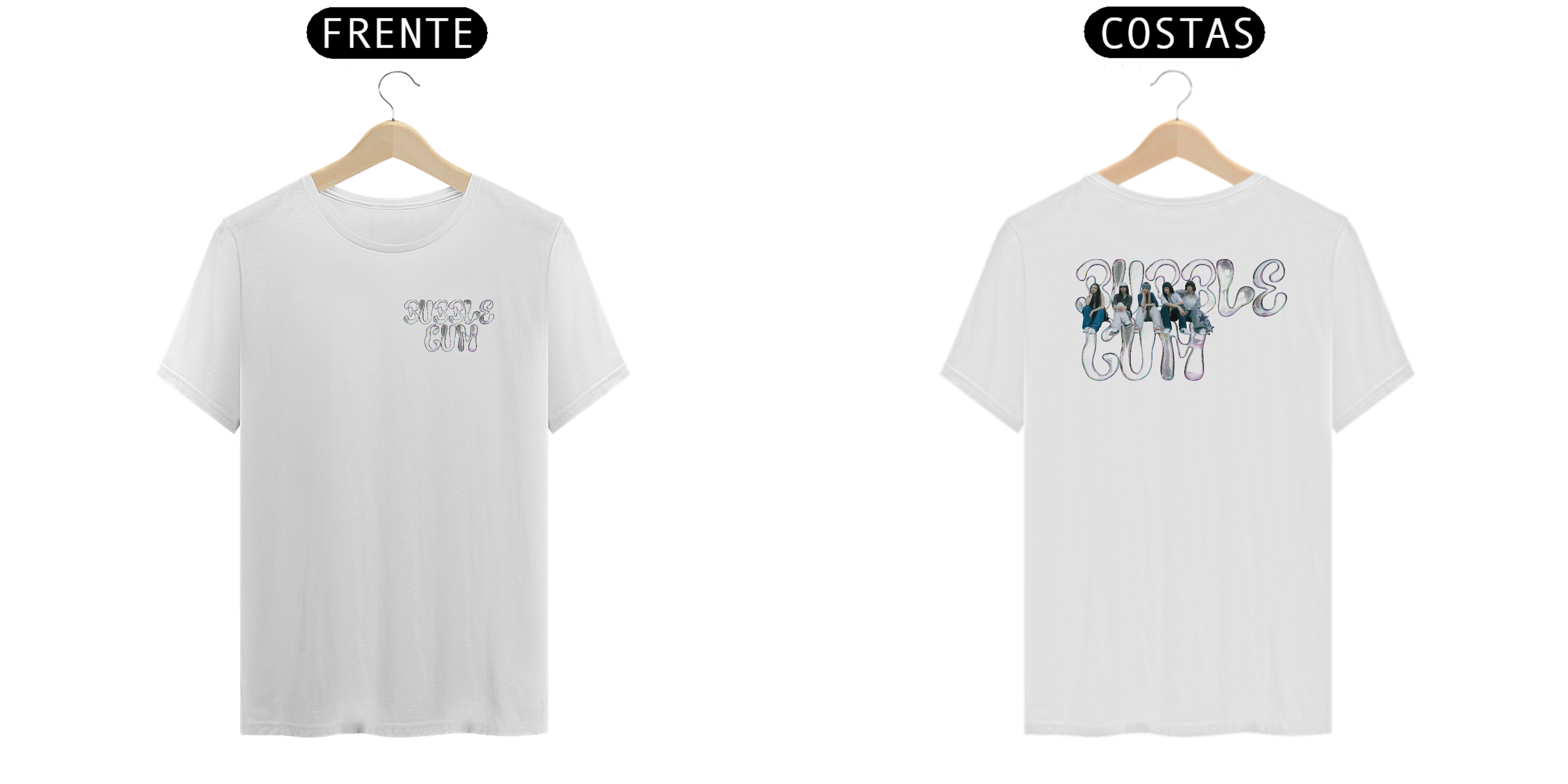 Nome do produto: NEWJEANS BUBBLEGUM TSHIRT