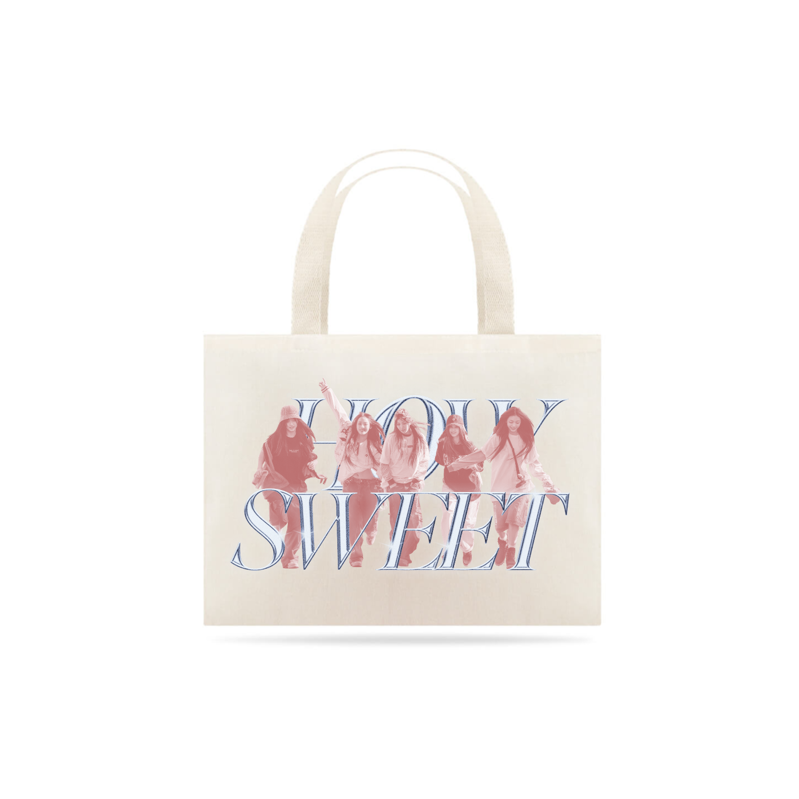 Nome do produto: NEWJEANS HOW SWEET ECOBAG