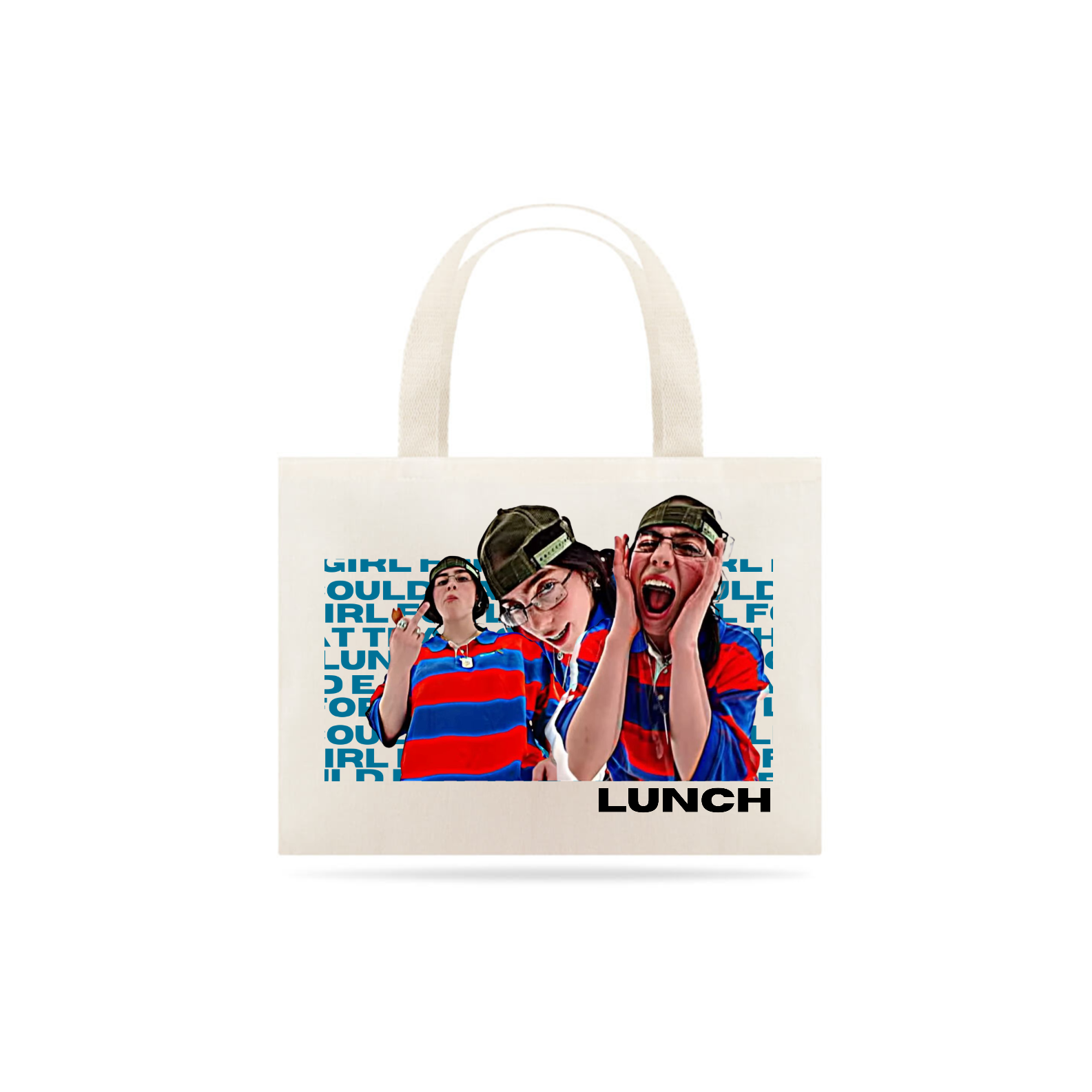 Nome do produto: BILLIE EILISH LUNCH ECOBAG