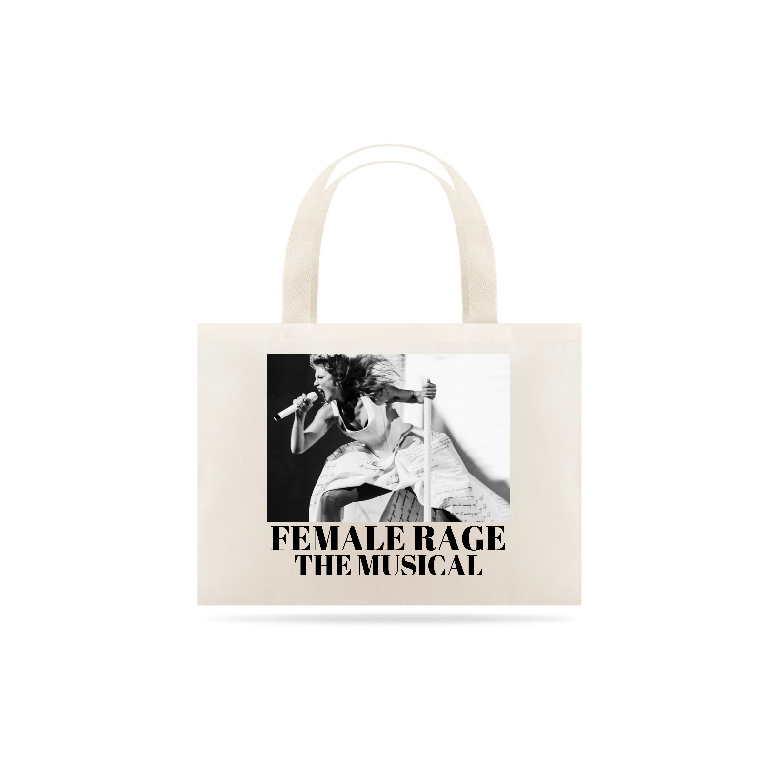 Nome do produto: TAYLOR SWIFT FEMALE RAGE ECOBAG