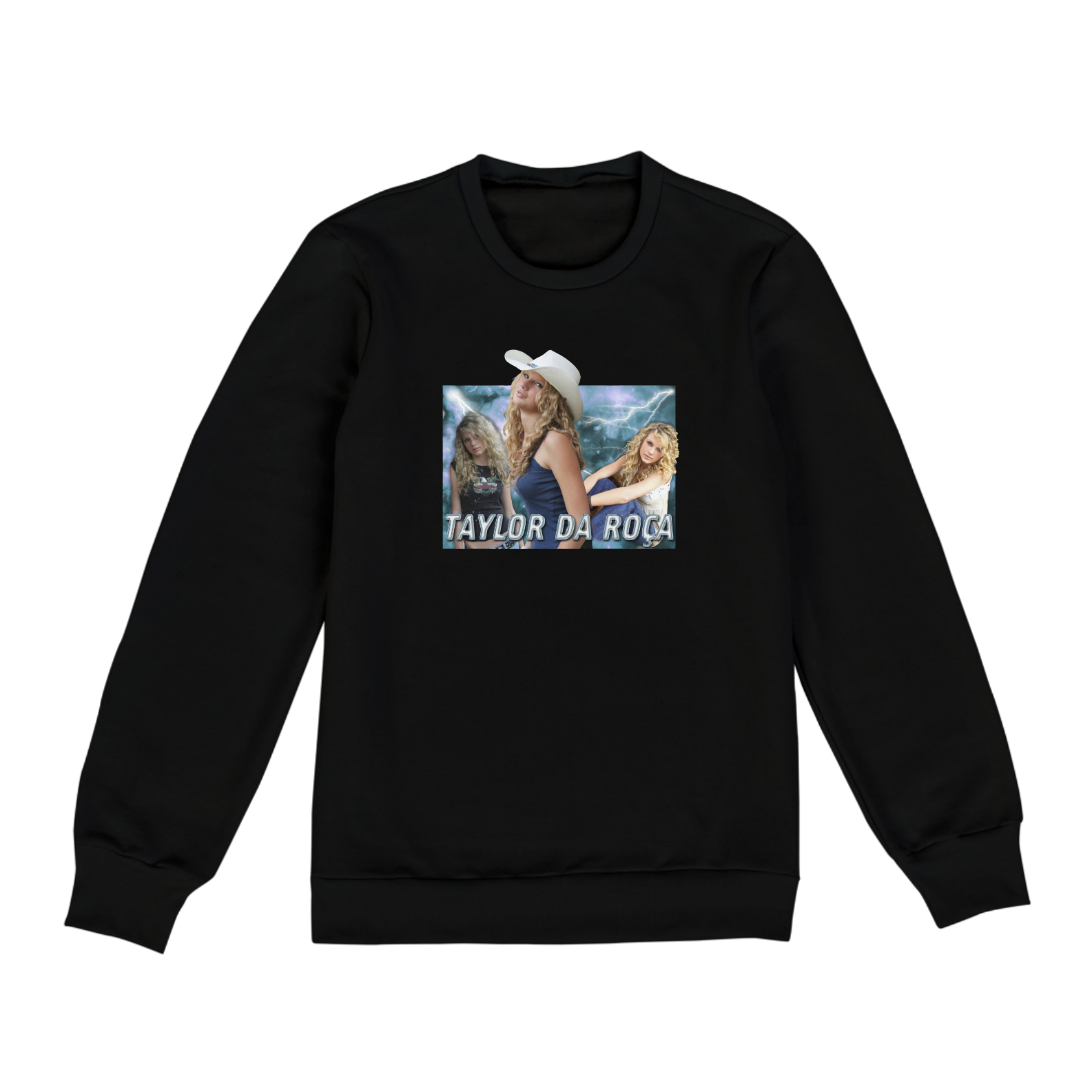 Nome do produto: TAYLOR DA ROÇA DEBUT TAYLOR SWIFT MOLETOM