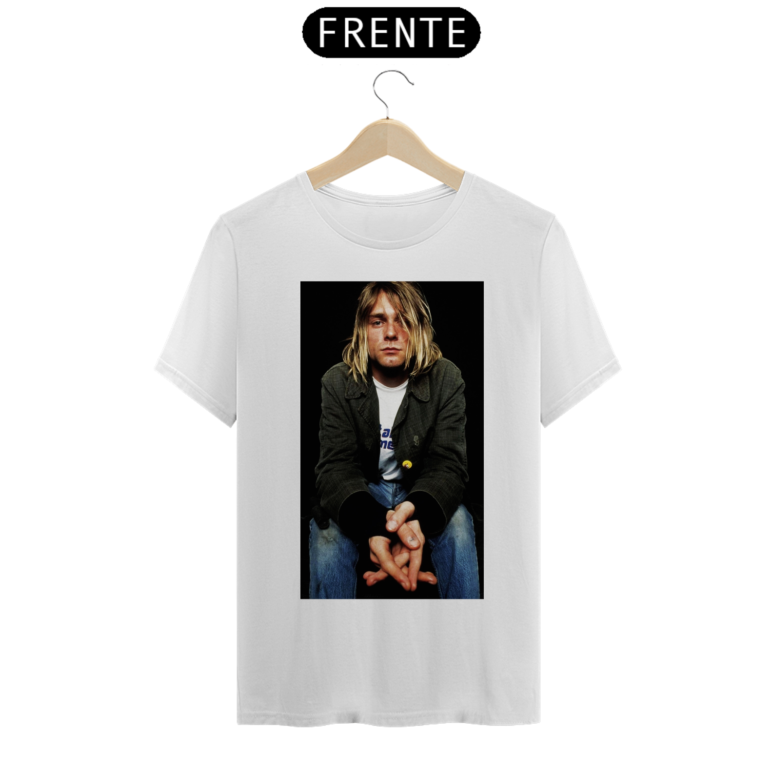 Camiseta Kurt Cobain