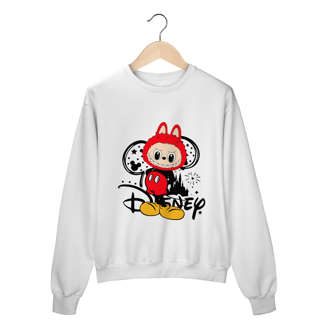 Moletom Labubu Lafufu Mickey Disney Fechado