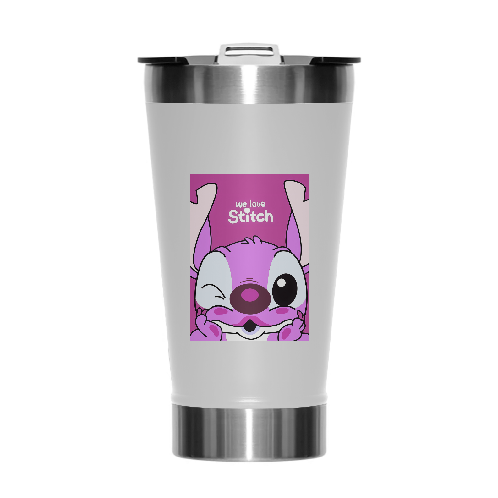 Copo Térmico We Love Stich Angel