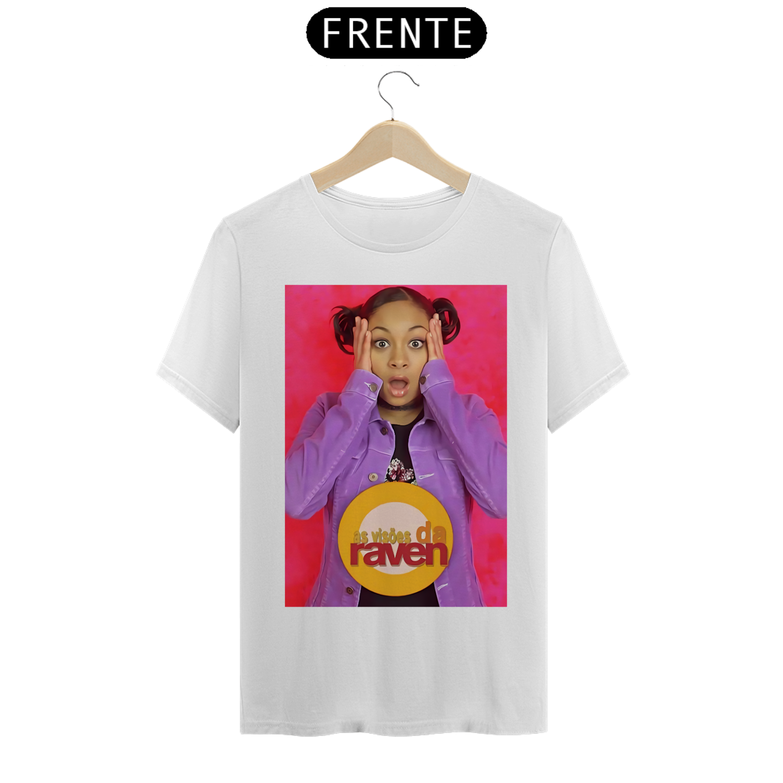 Nome do produto: Camiseta As Visões da Raven - That So Raven 2000s