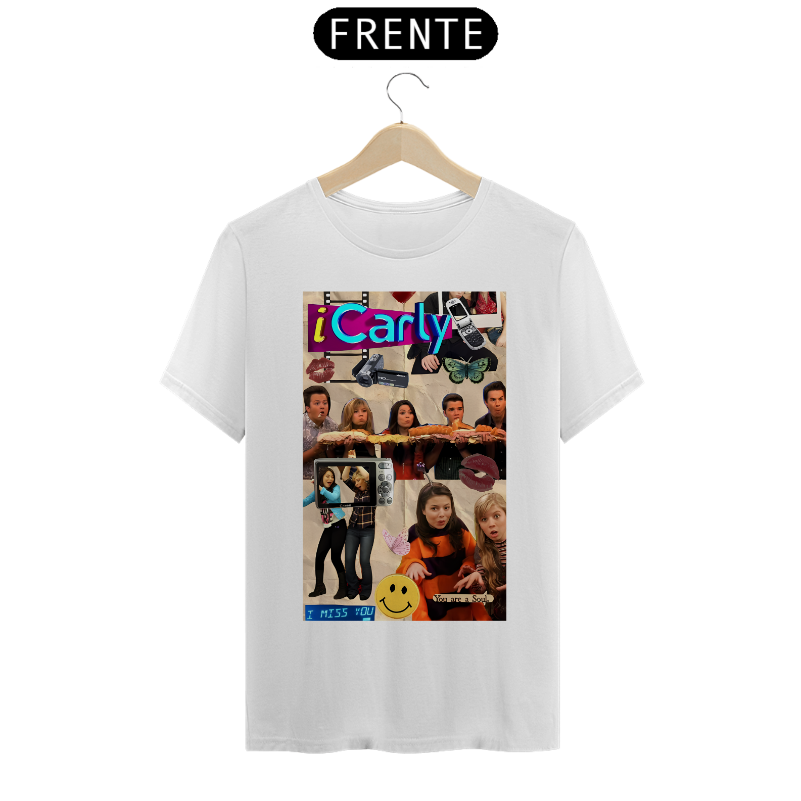 Nome do produto: Camiseta iCarly 2000s