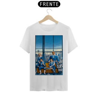Camiseta Quarteto Fantástico - Primeiros Passos