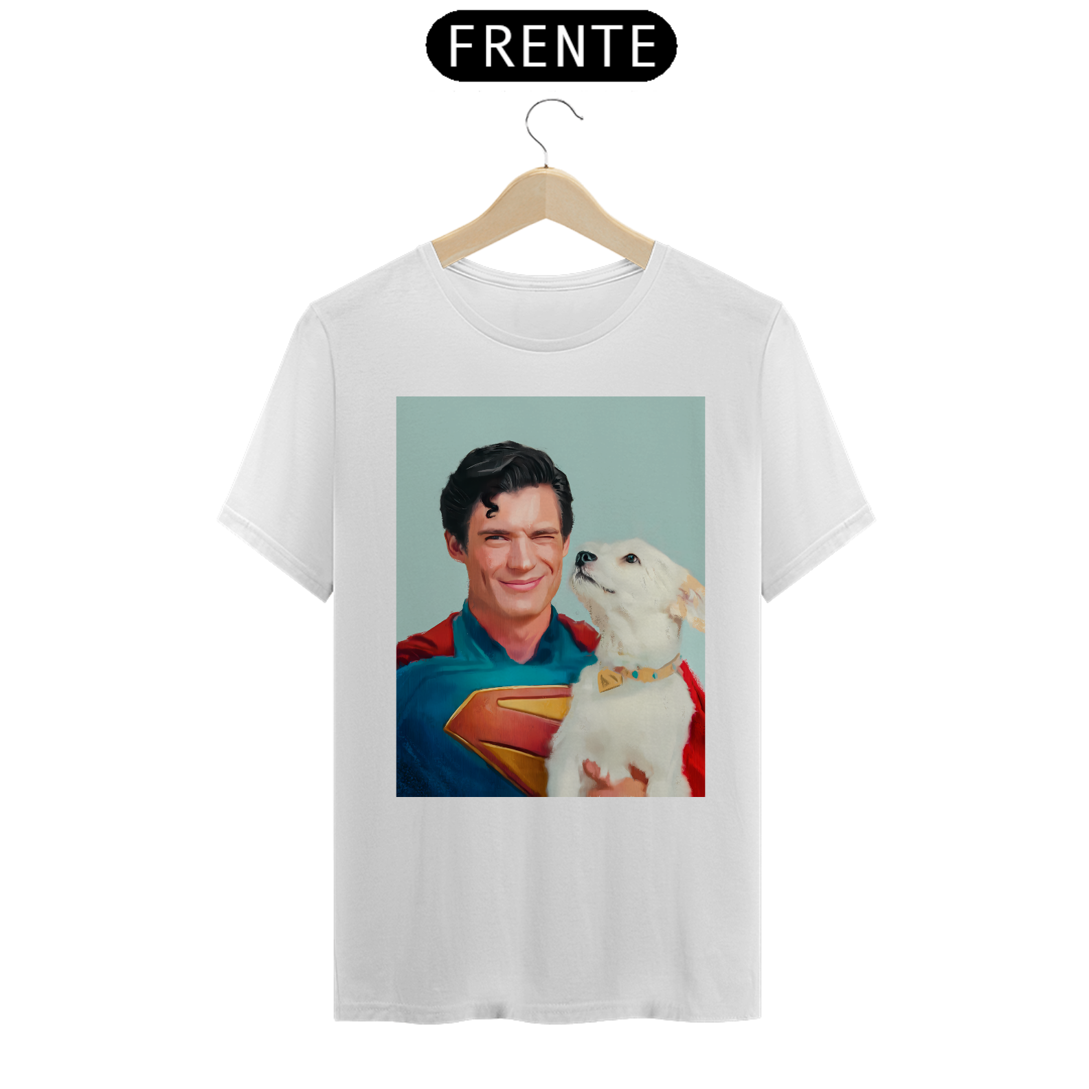 Camiseta Superman e Krypto - Supercão