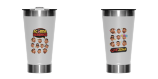 Copo Térmico Acorda, Berenice! LiveZona Kah e Gabs