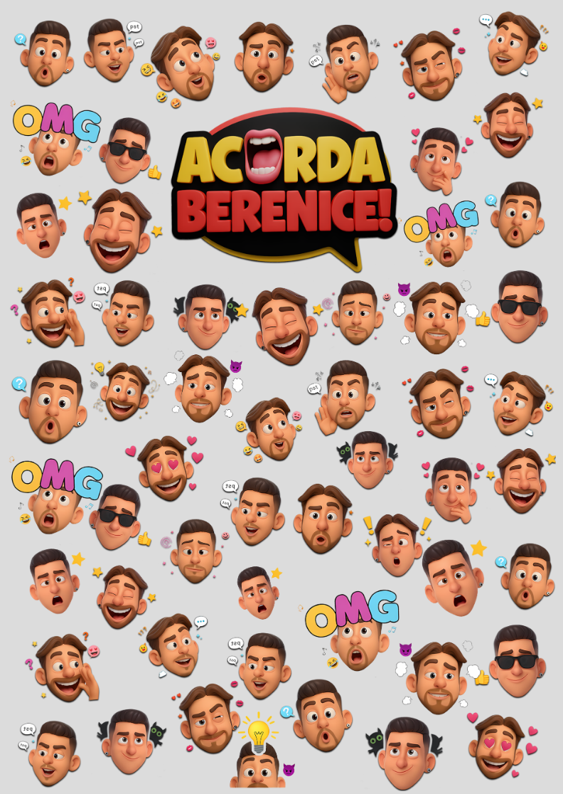 Pôster Acorda, Berenice! Kah e Gabs