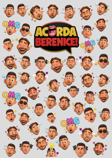 Pôster Acorda, Berenice! Kah e Gabs