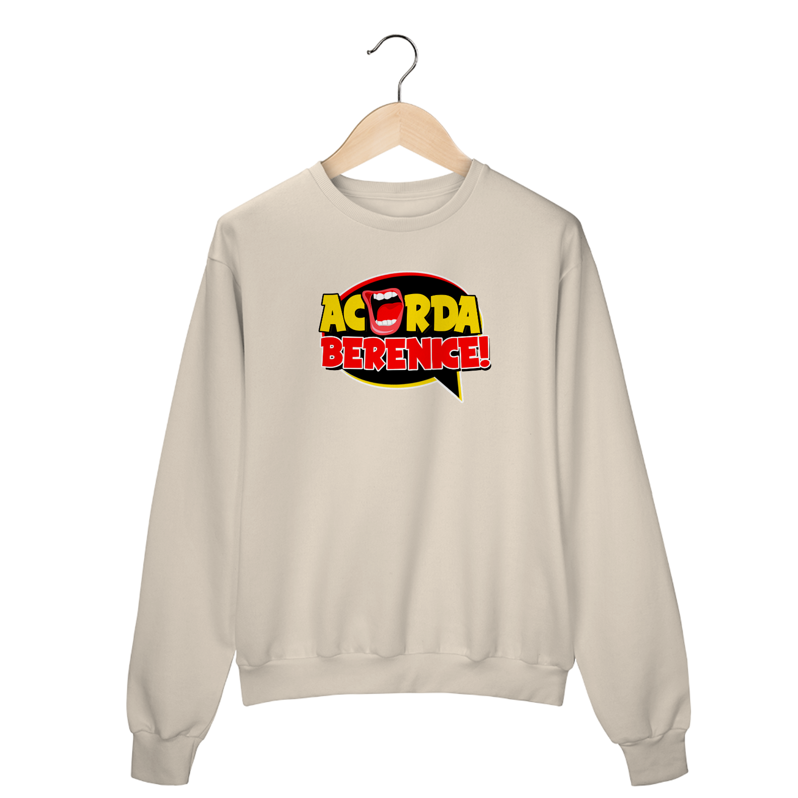 Moletom Acorda, Berenice! Fechado