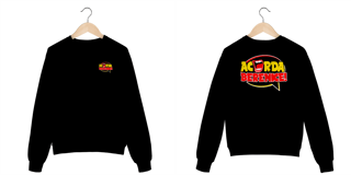 Moletom Acorda, Berenice! Fechado Frente e Verso