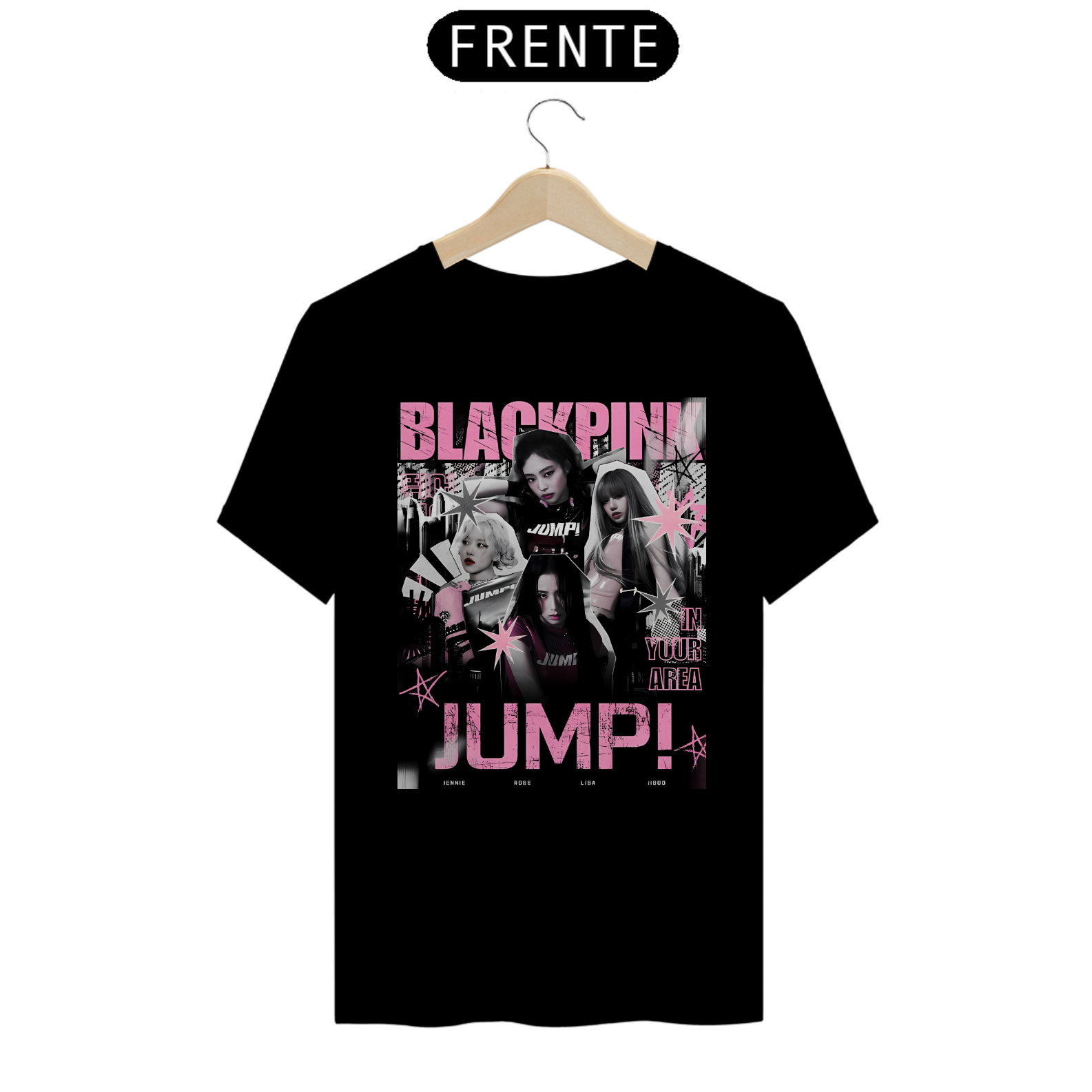 Camiseta BLACKPINK IN YOUR AREA (Jump)