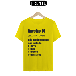 camiseta QUESTÃO Churrasco