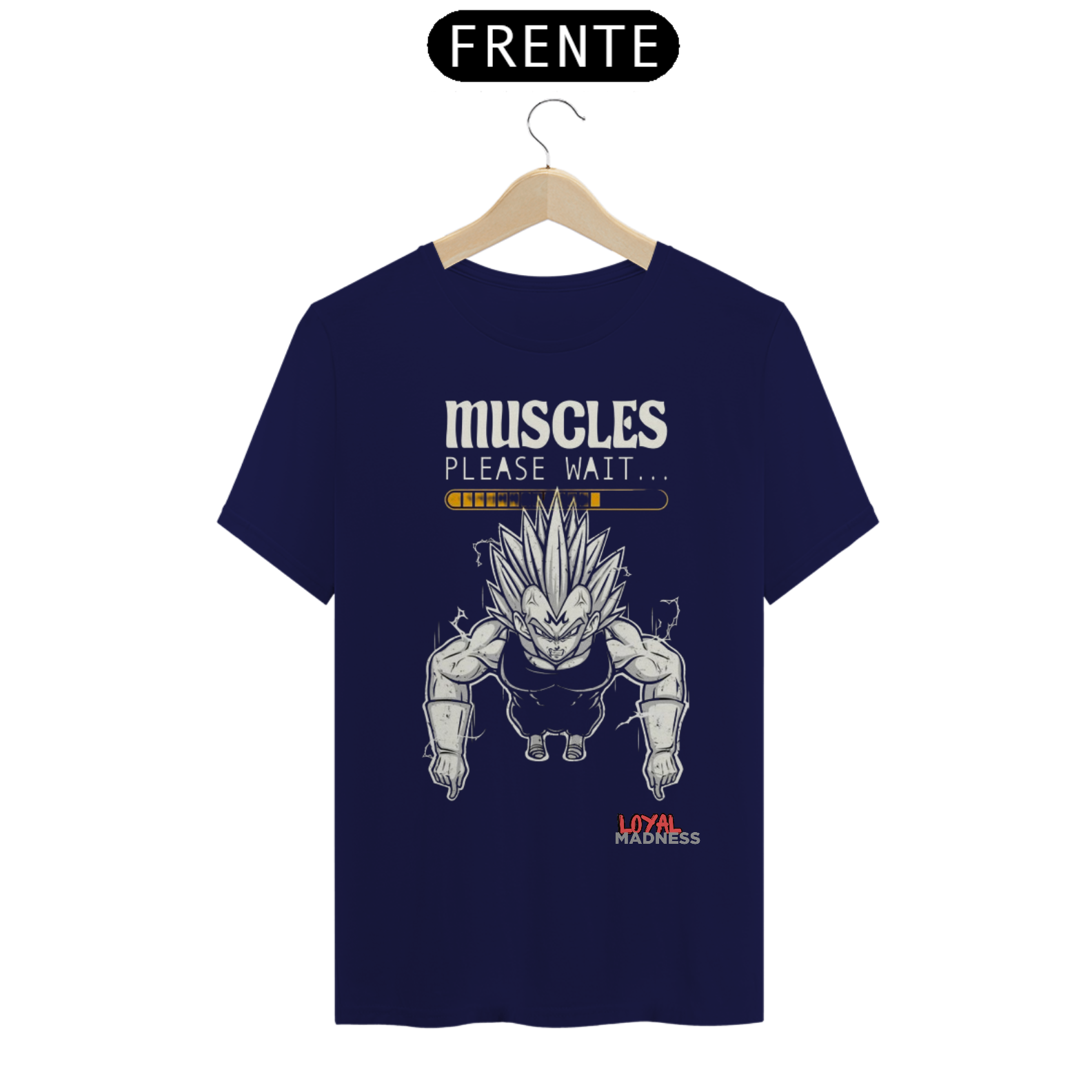 Nome do produto: T-SHIRT VEGETA GYM