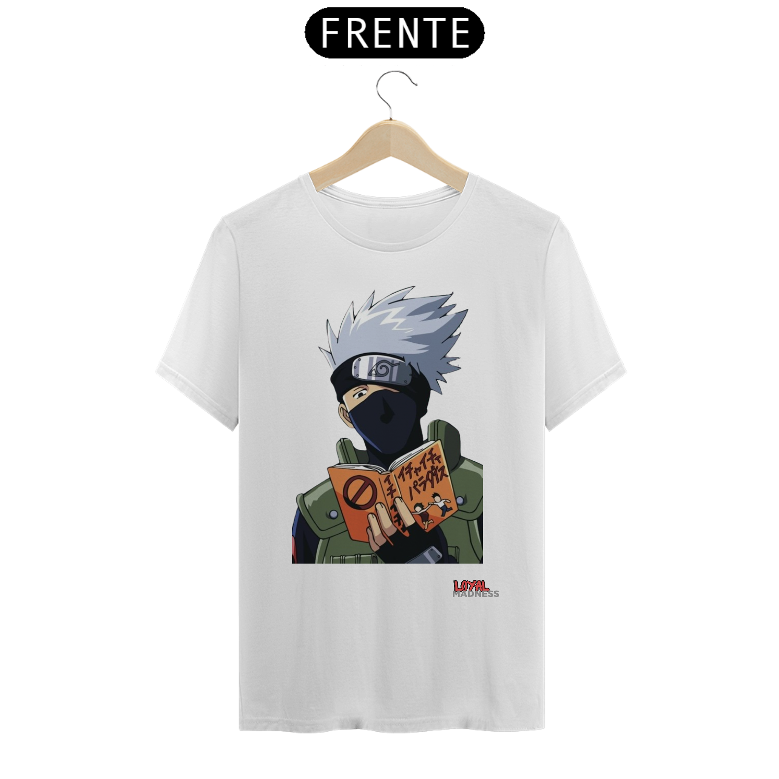 Nome do produto: T-SHIRT KAKASHI