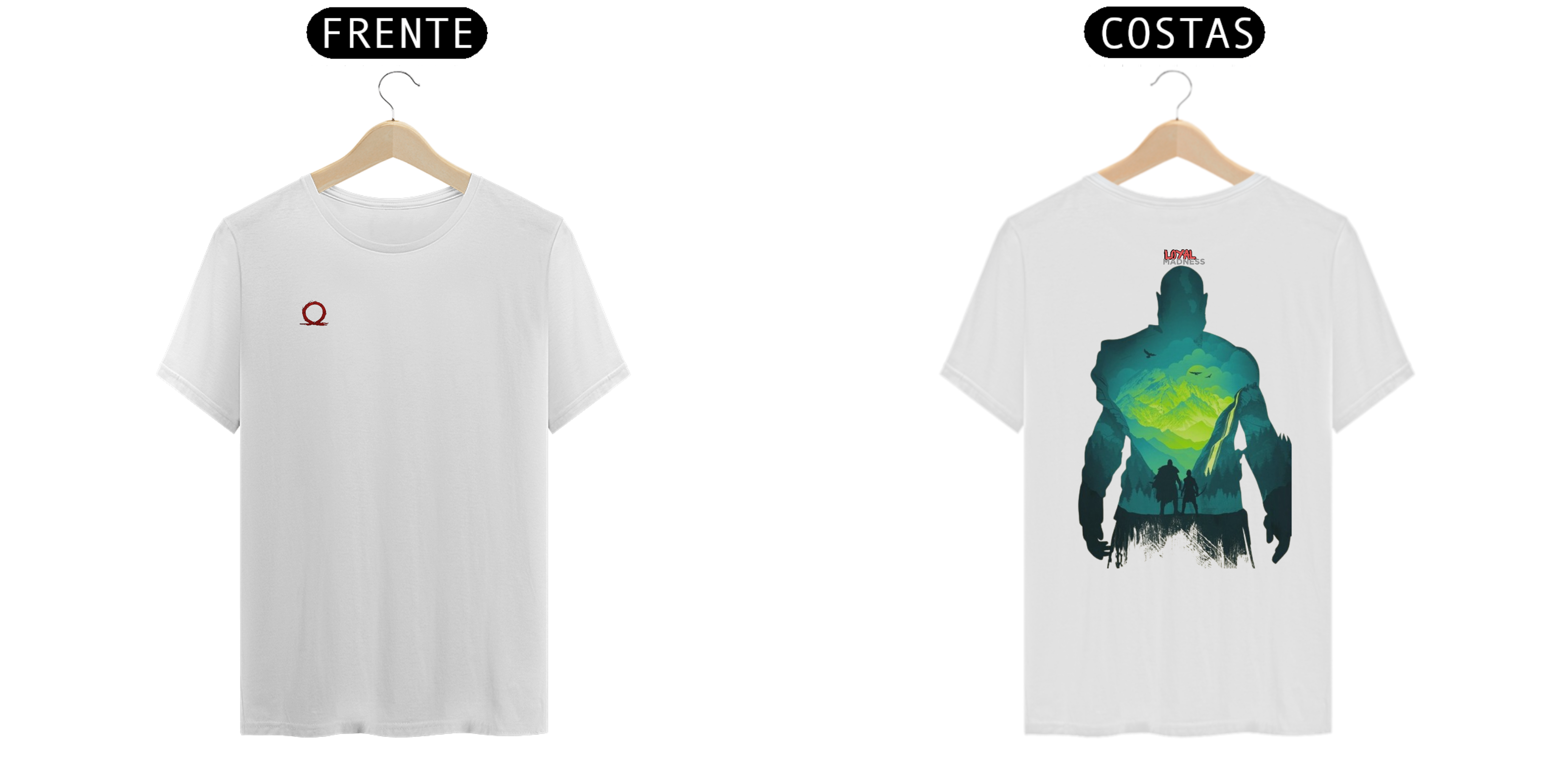 Nome do produto: T-SHIRT GOD OF WAR