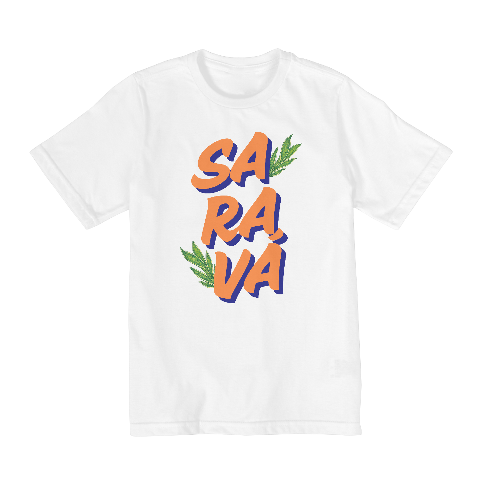 Nome do produto: Camiseta Juvenil Saravá