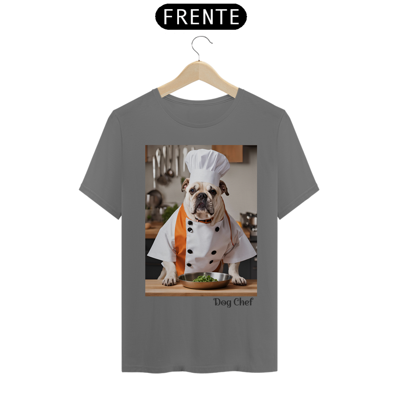 Camisa Malha Estonada BullDog Chef