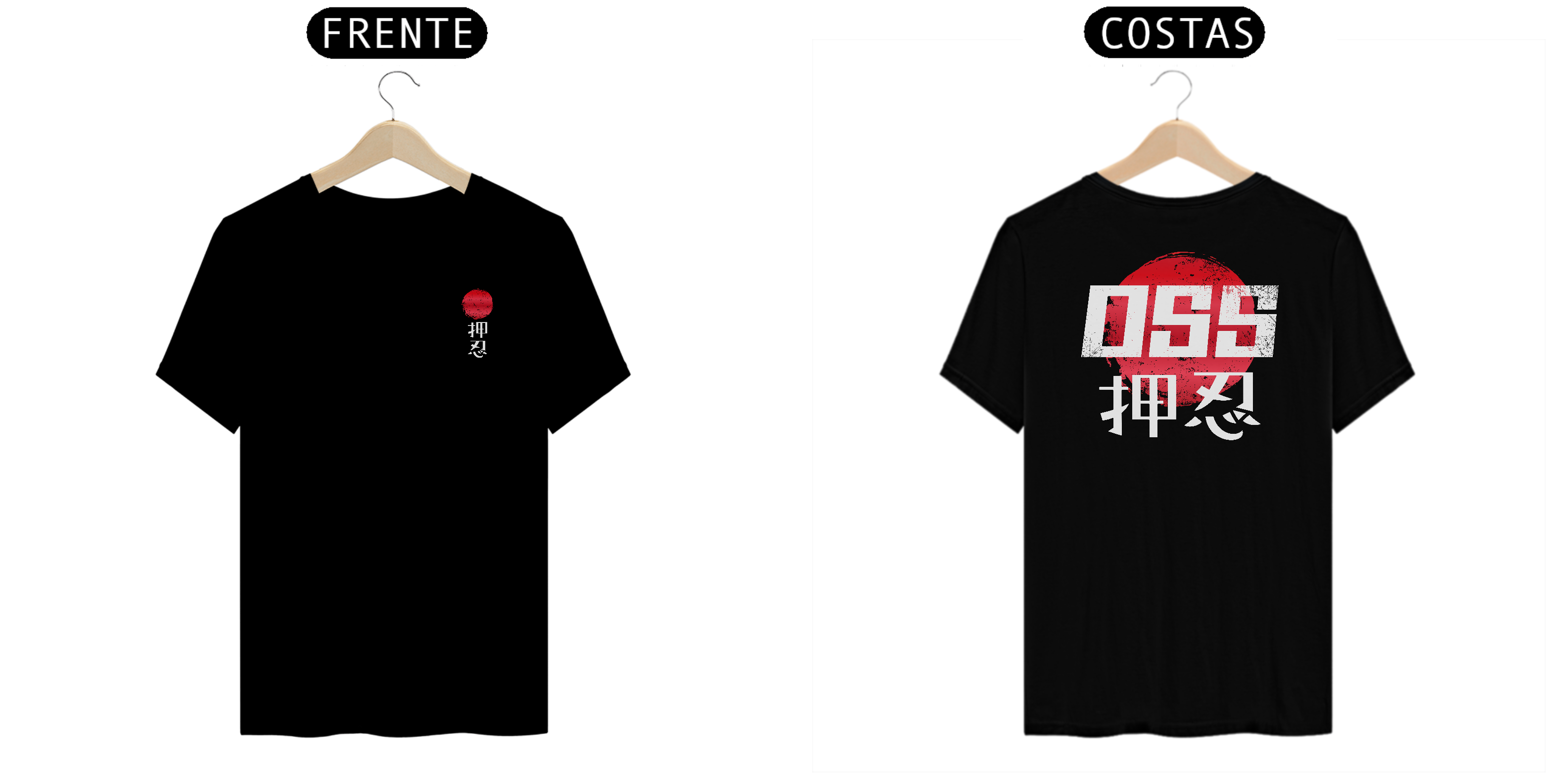 Nome do produto: CAMISETA OSS - (PREMIUM) COM ESTAMPA FRENTE E COSTAS