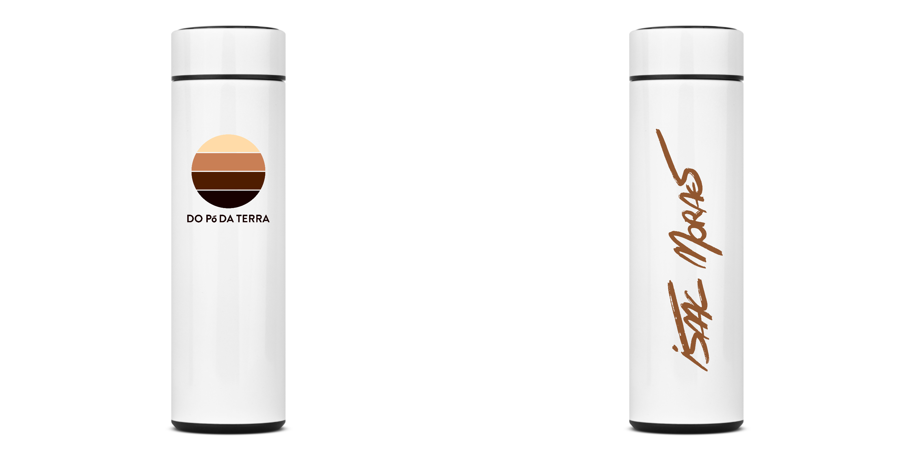 Garrafa térmica - Isaac Moraes e Do Pó da Terra