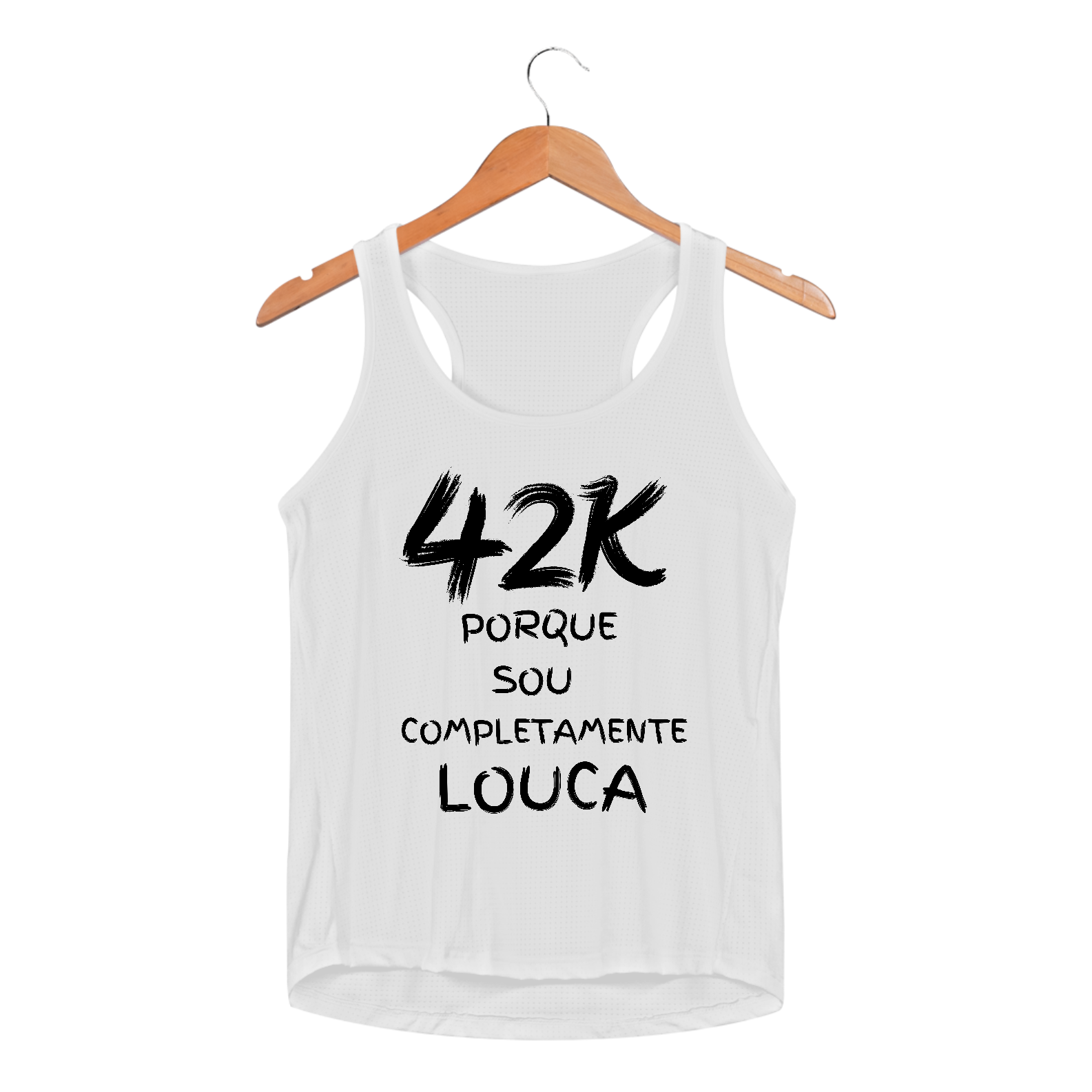 Regata Fem Sportv Dry Uv - 42K Porque Sou Completamente Louca.