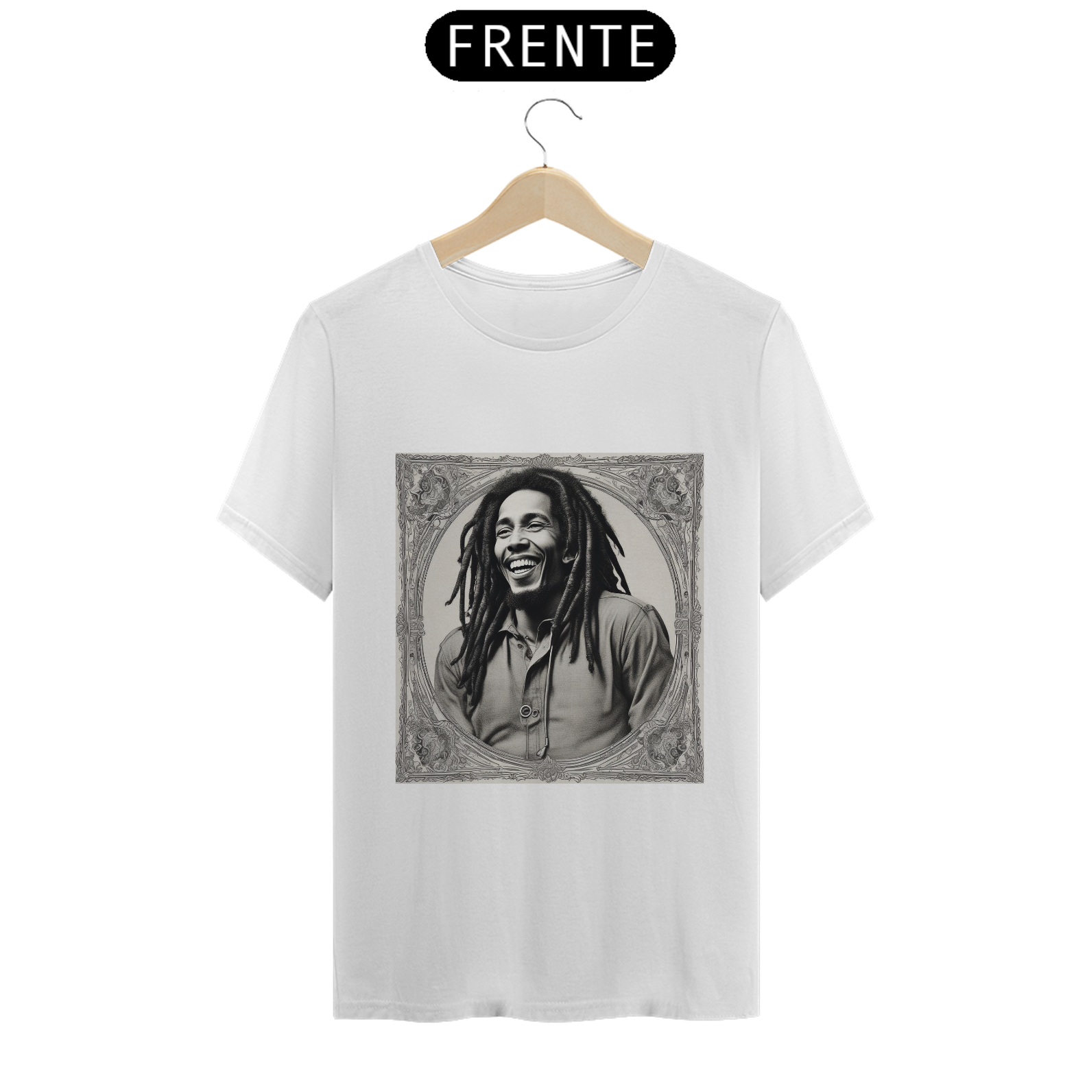 Nome do produto: Camiseta Bob Marley