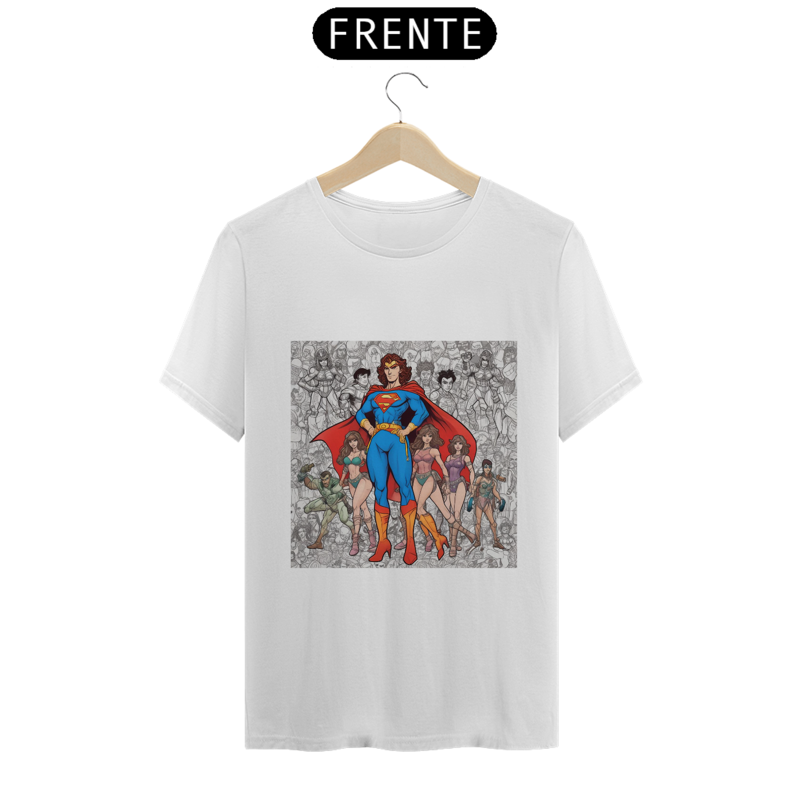 Nome do produto: Camiseta Super Mulher