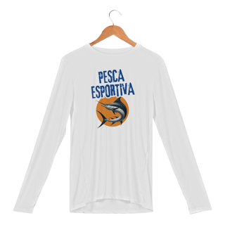 T-Shirt Manga Longa Sport Dry UV Pesca Esportiva Marlim