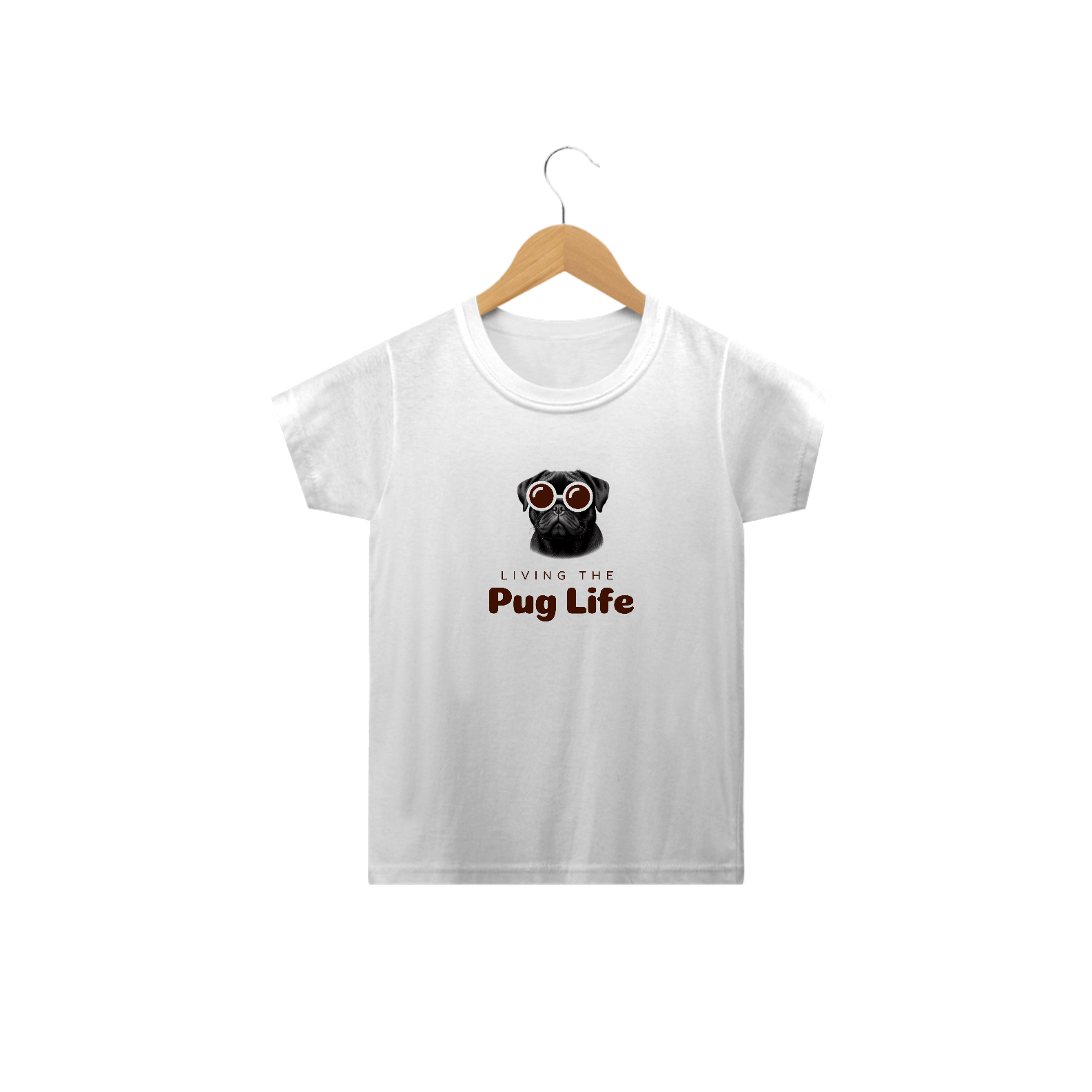 T-Shirt Infantil Pug 11