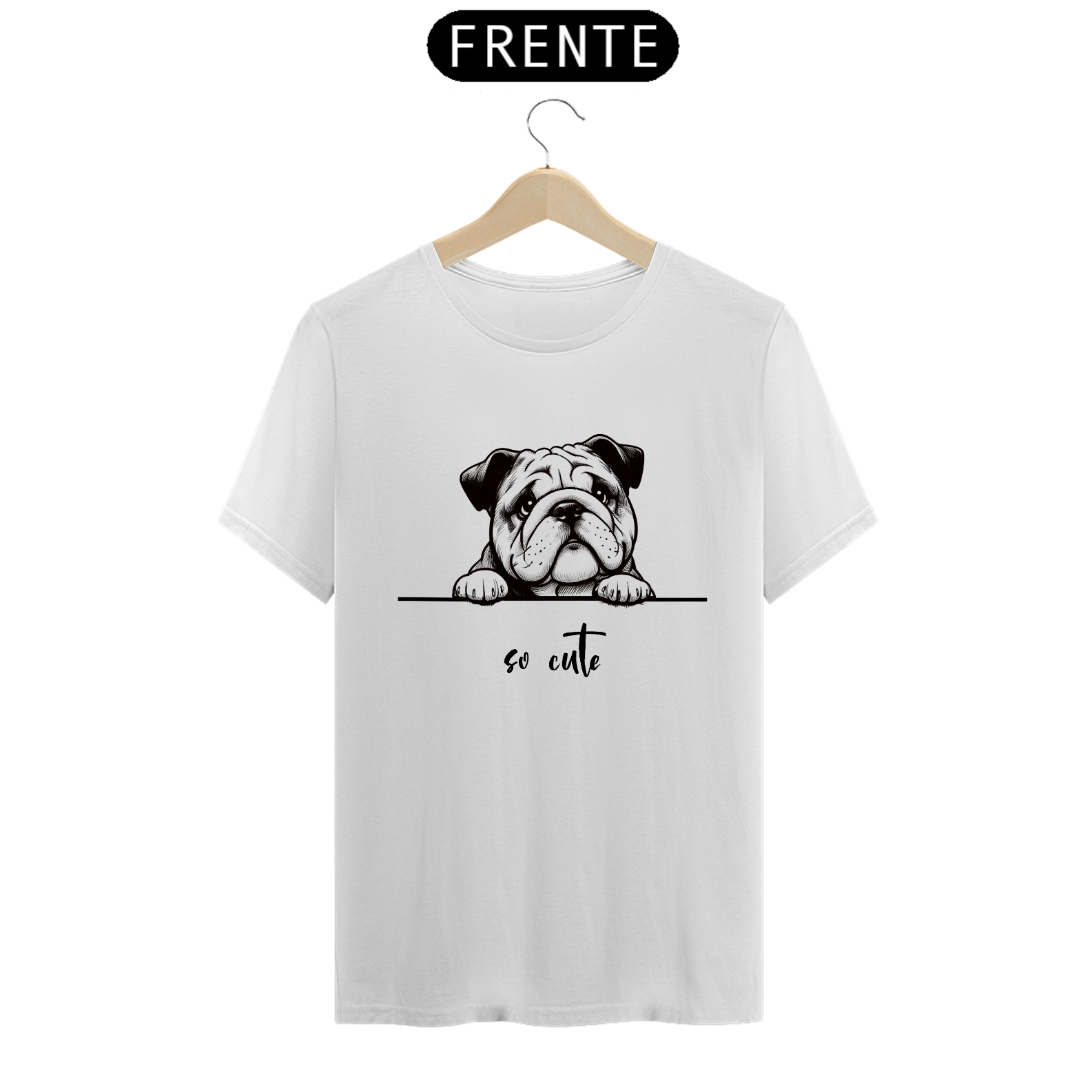 T-Shirt So Cute Bulldog 02